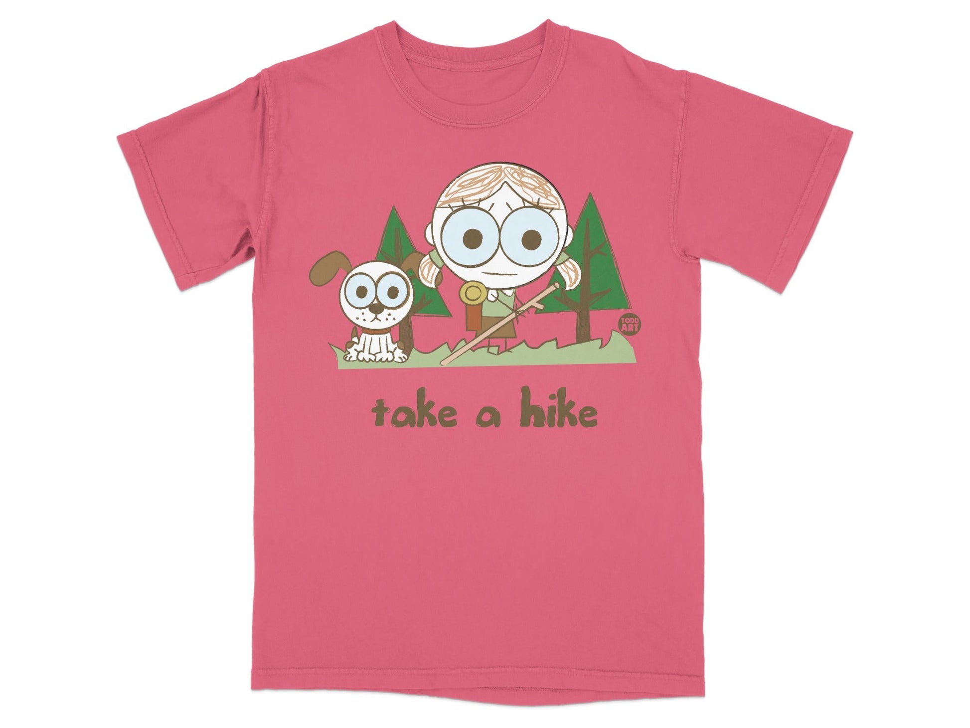 Take a Hike Cartoon Characters T-Shirt Product