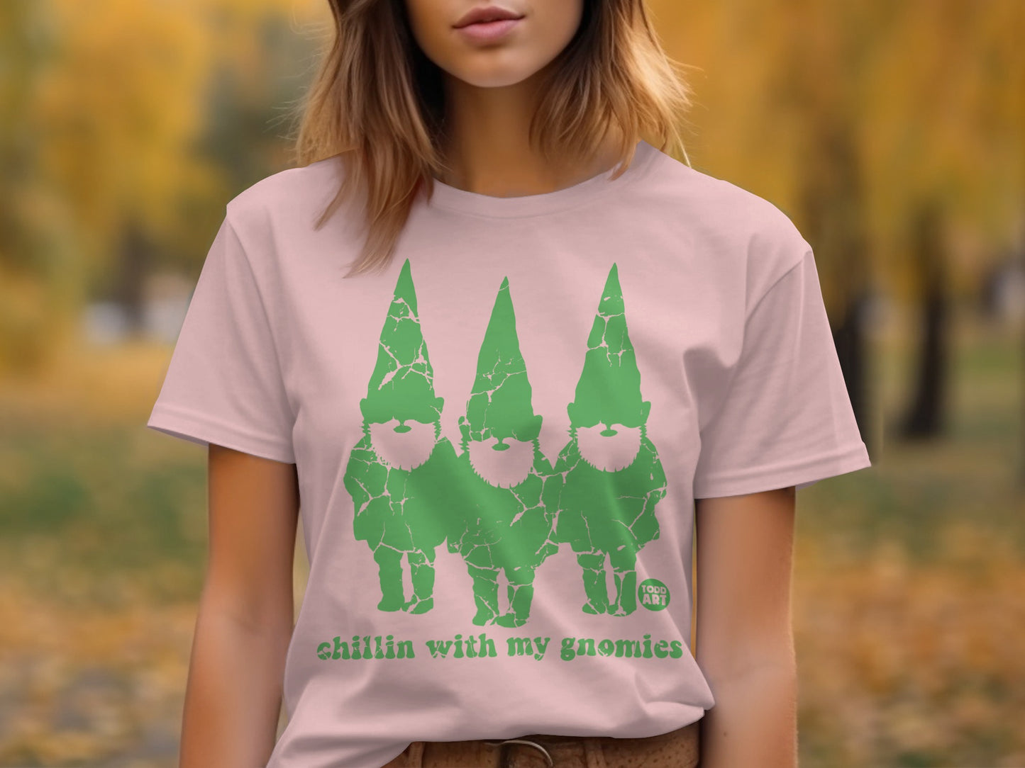 Chillin With My Gnomies Graphic T-shirt product