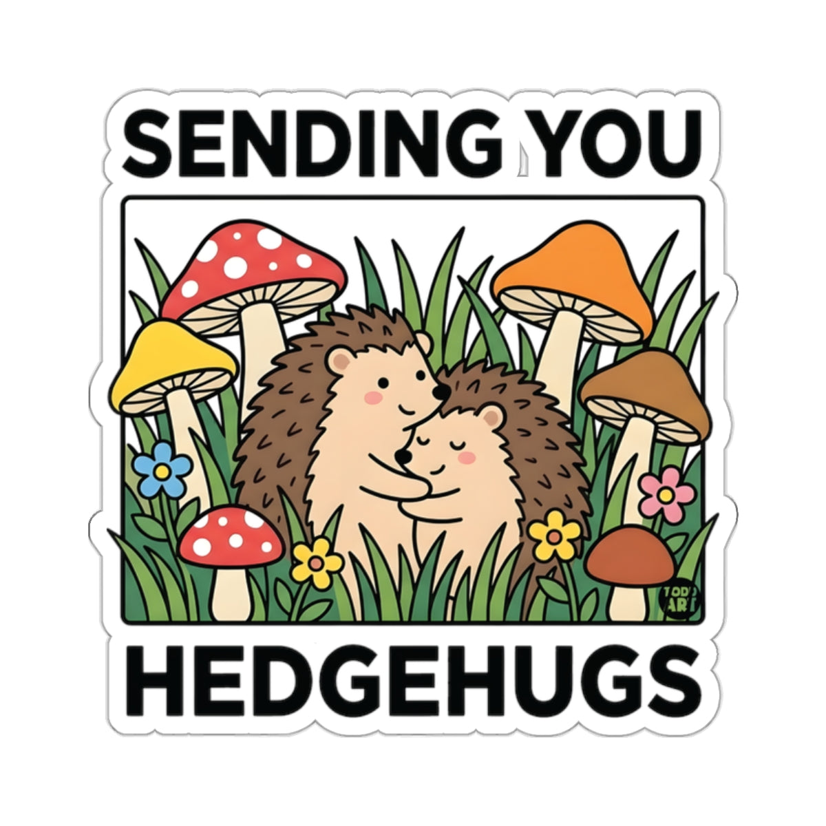Sweet Hedgehogs SENDING YOU HEDGEHUGS 