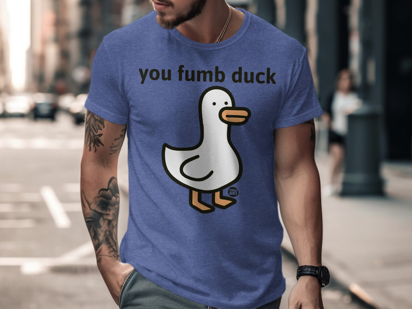 You Fumb Duck Funny Humor Graphic T-Shirt