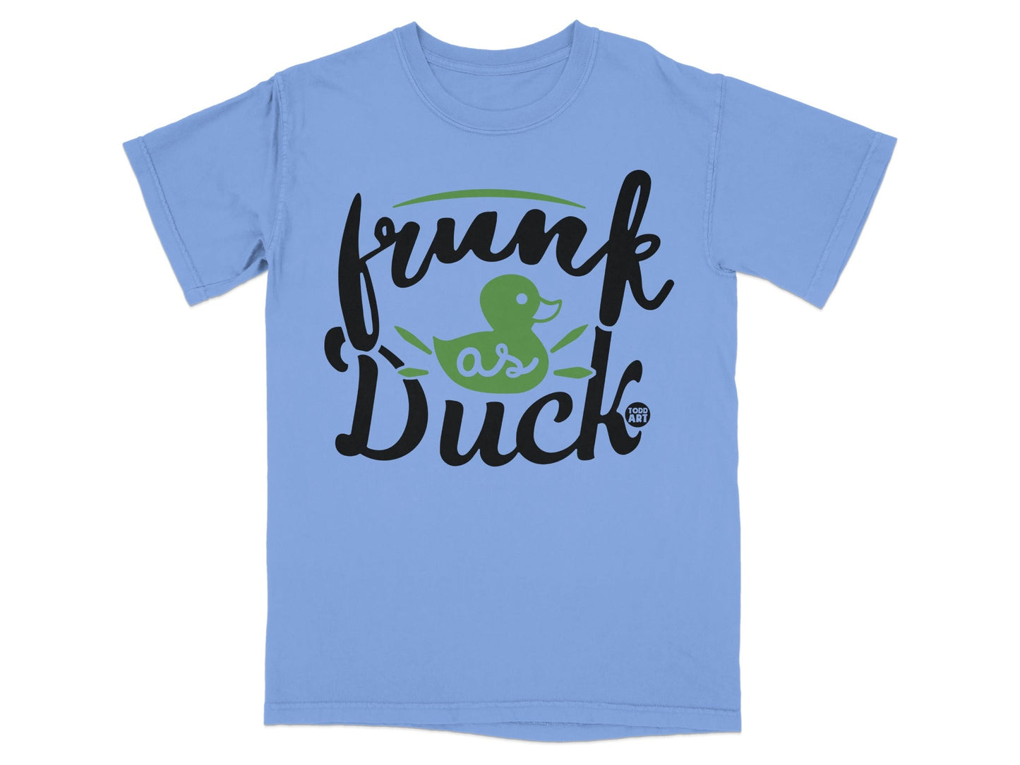 Frunk as Duck Todd Art T-Shirt for Fun Casual Wear