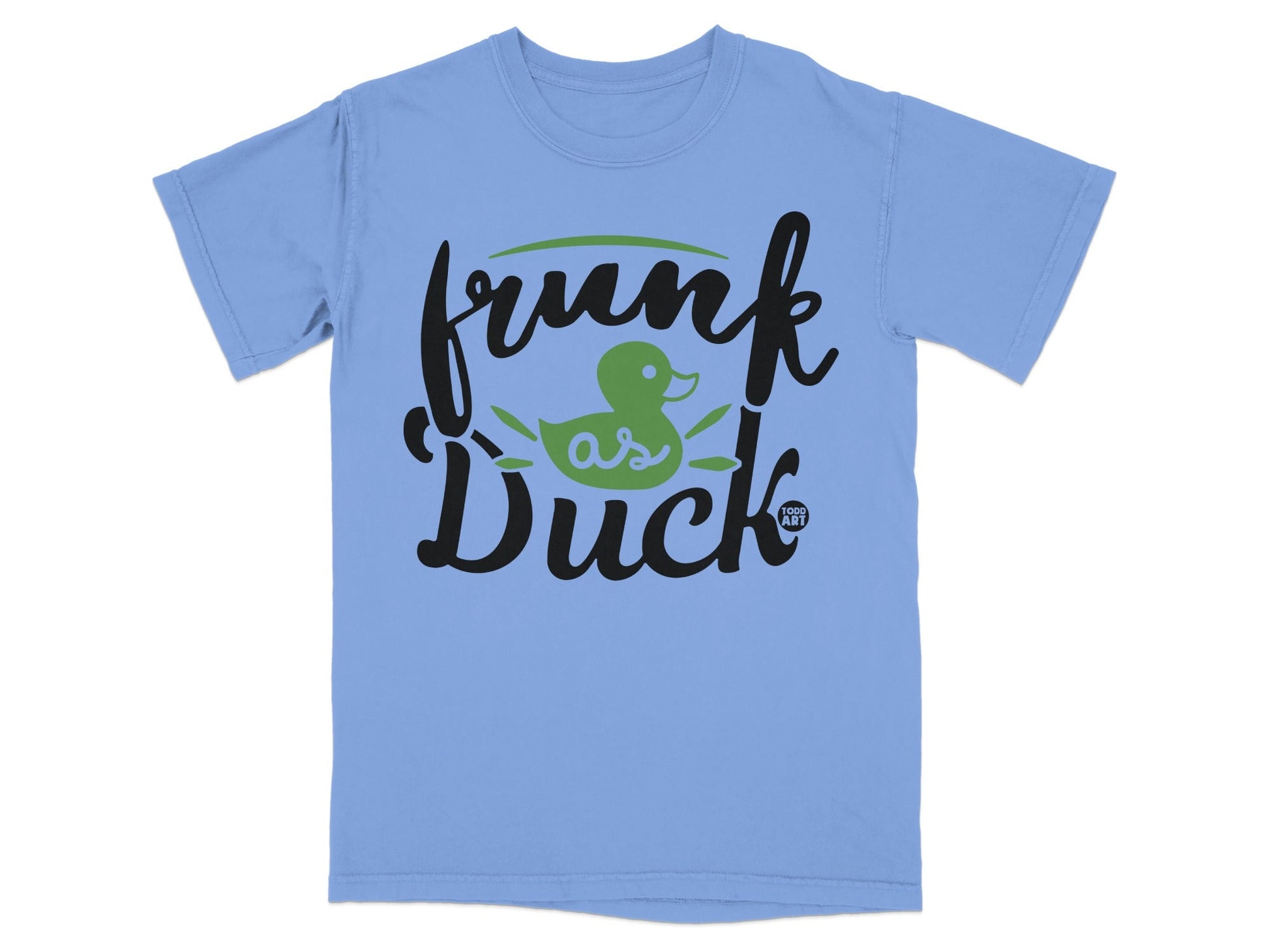 Frunk as Duck Todd Art T-Shirt for Fun Casual Wear
