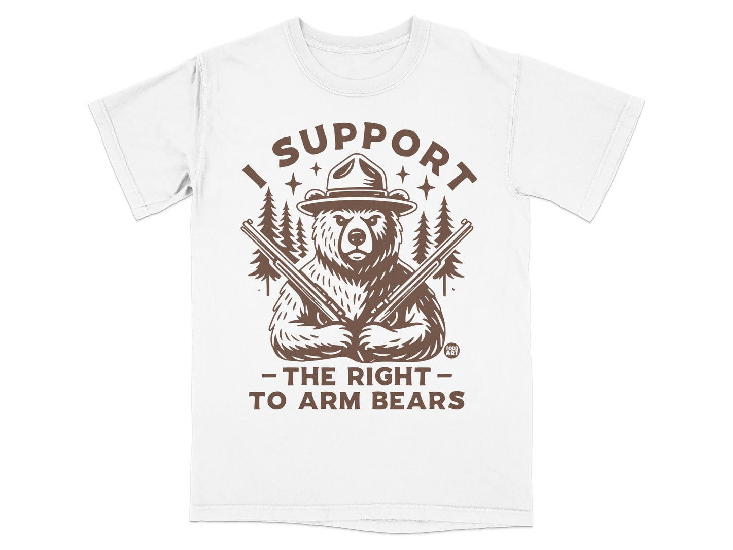 I Support The Right To Arm Bears Graphic T-shirt