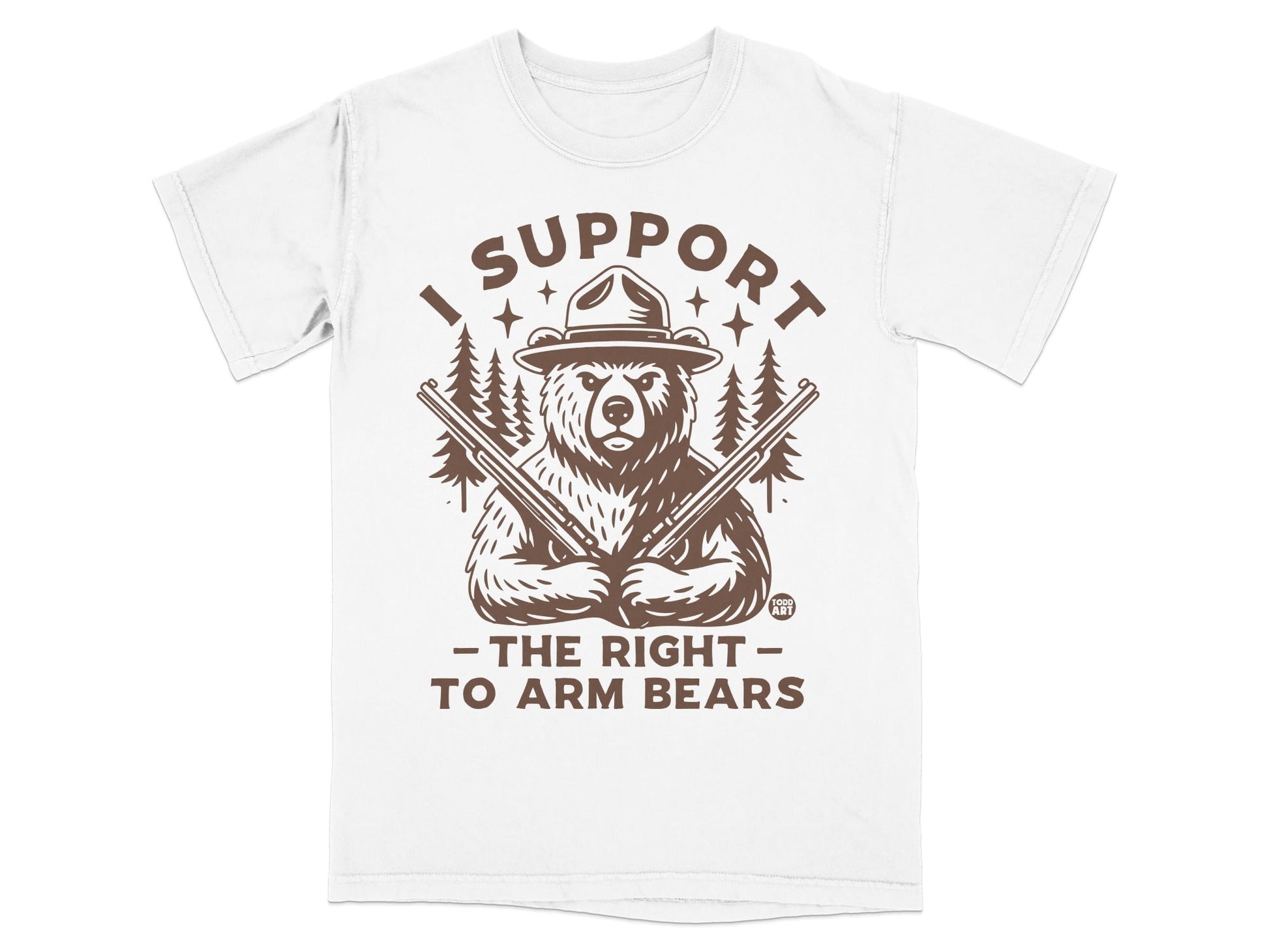 I Support The Right To Arm Bears Graphic T-shirt
