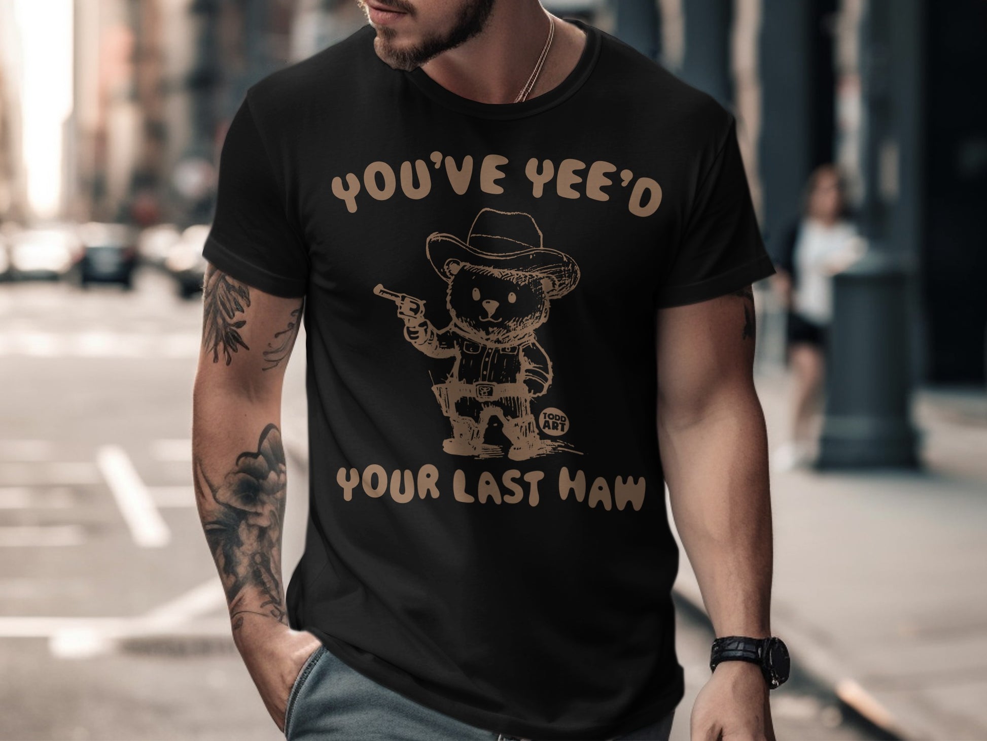 You've Yee'd Your Last Haw Cowboy Character Shirt