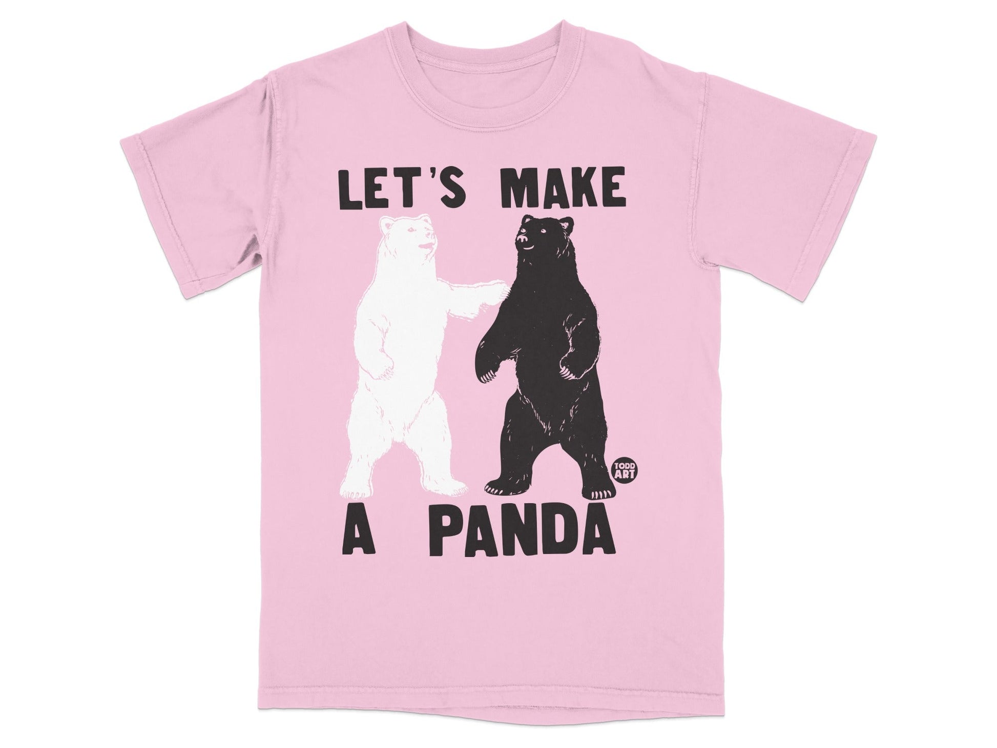 Let's Make A Panda Graphic T-Shirt