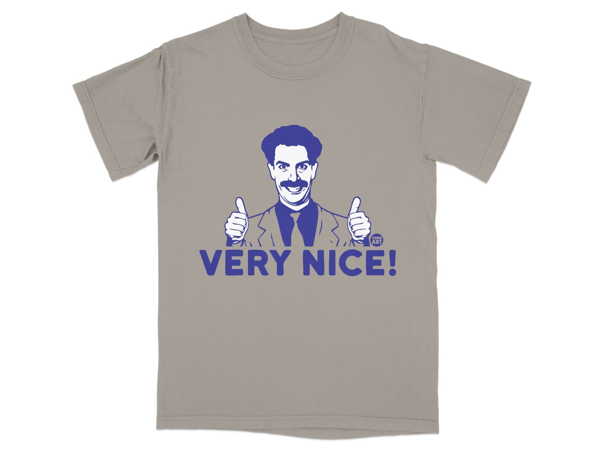 Borat giving a thumbs up with "VERY NICE!" text.