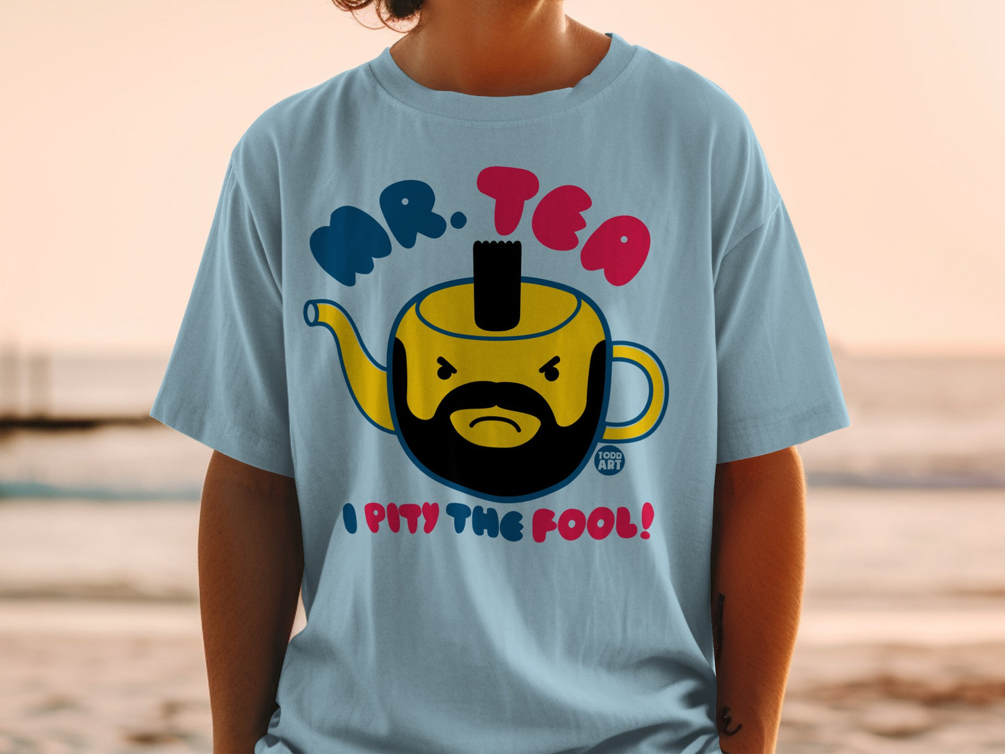 Mr. Tea I Pity The Fool Funny Character Teapot product type