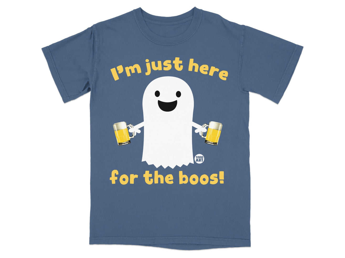 I'm Just Here for the Boos Funny Ghost T-Shirt