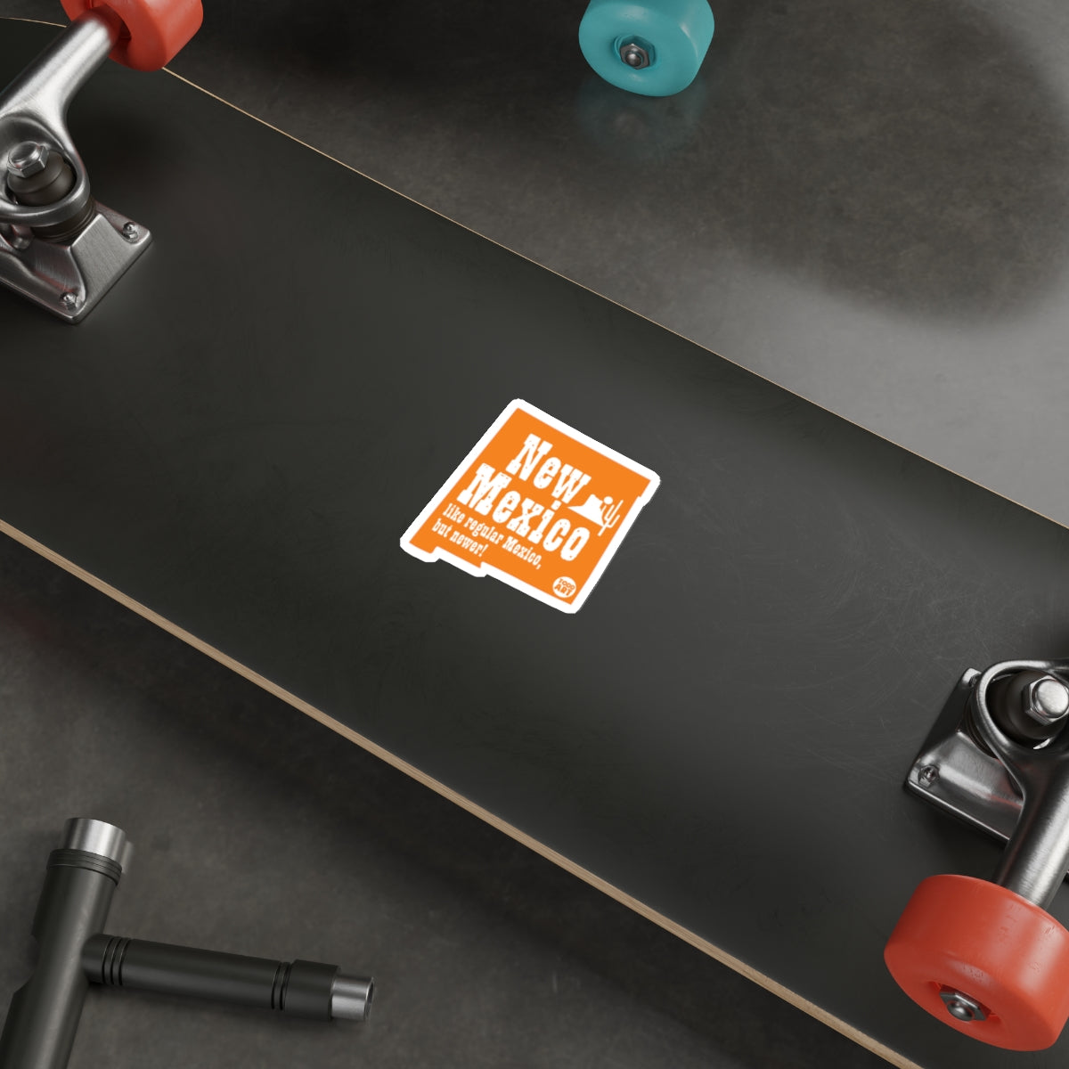 New Mexico Sticker for Skateboards or Laptops