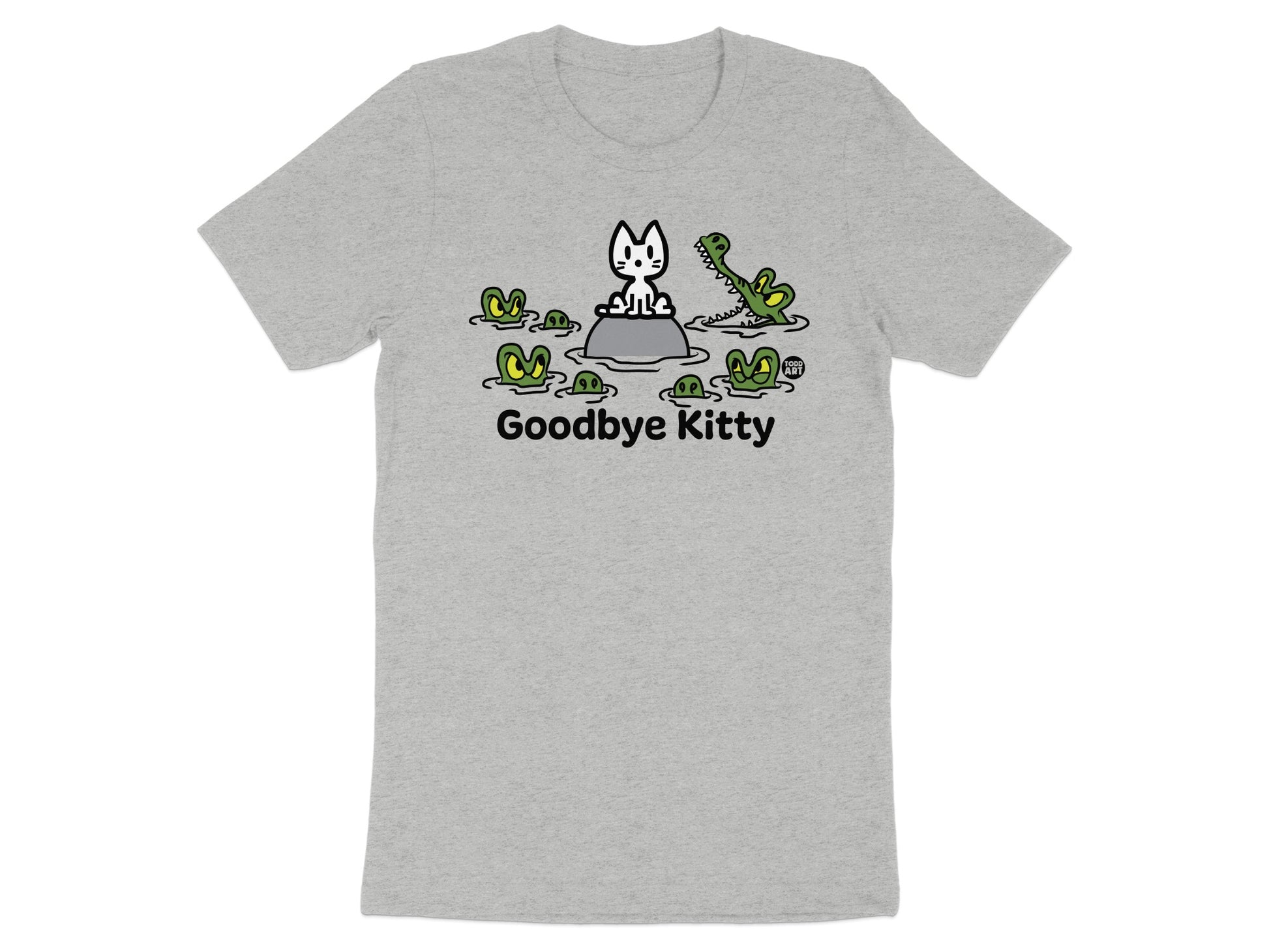Goodbye Kitty Graphic Tee with Fun Design