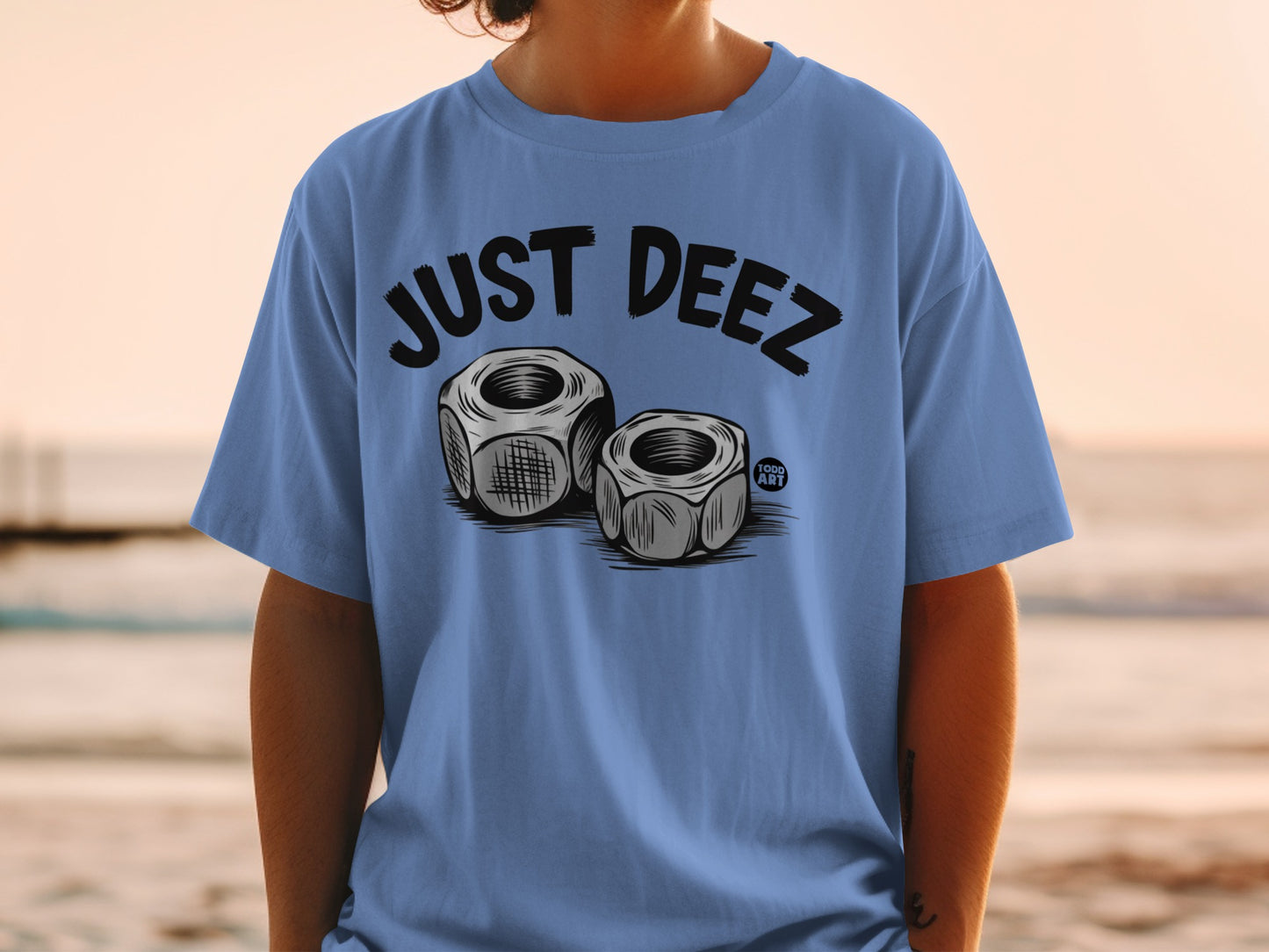 Just Deez Nuts Todd Art mechanical fasteners t-shirt product type
