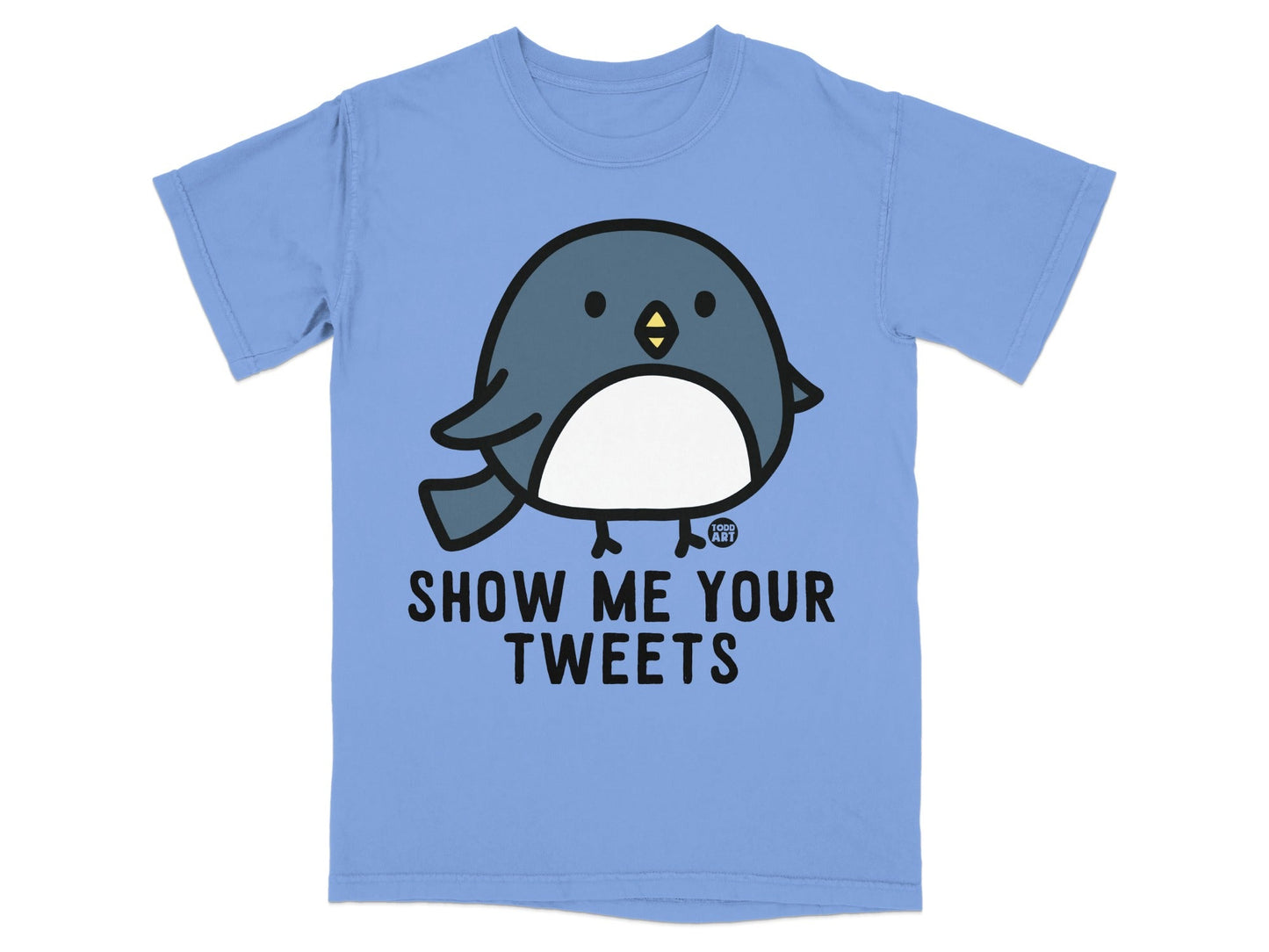 Show Me Your Tweets Bird Graphic T-shirt