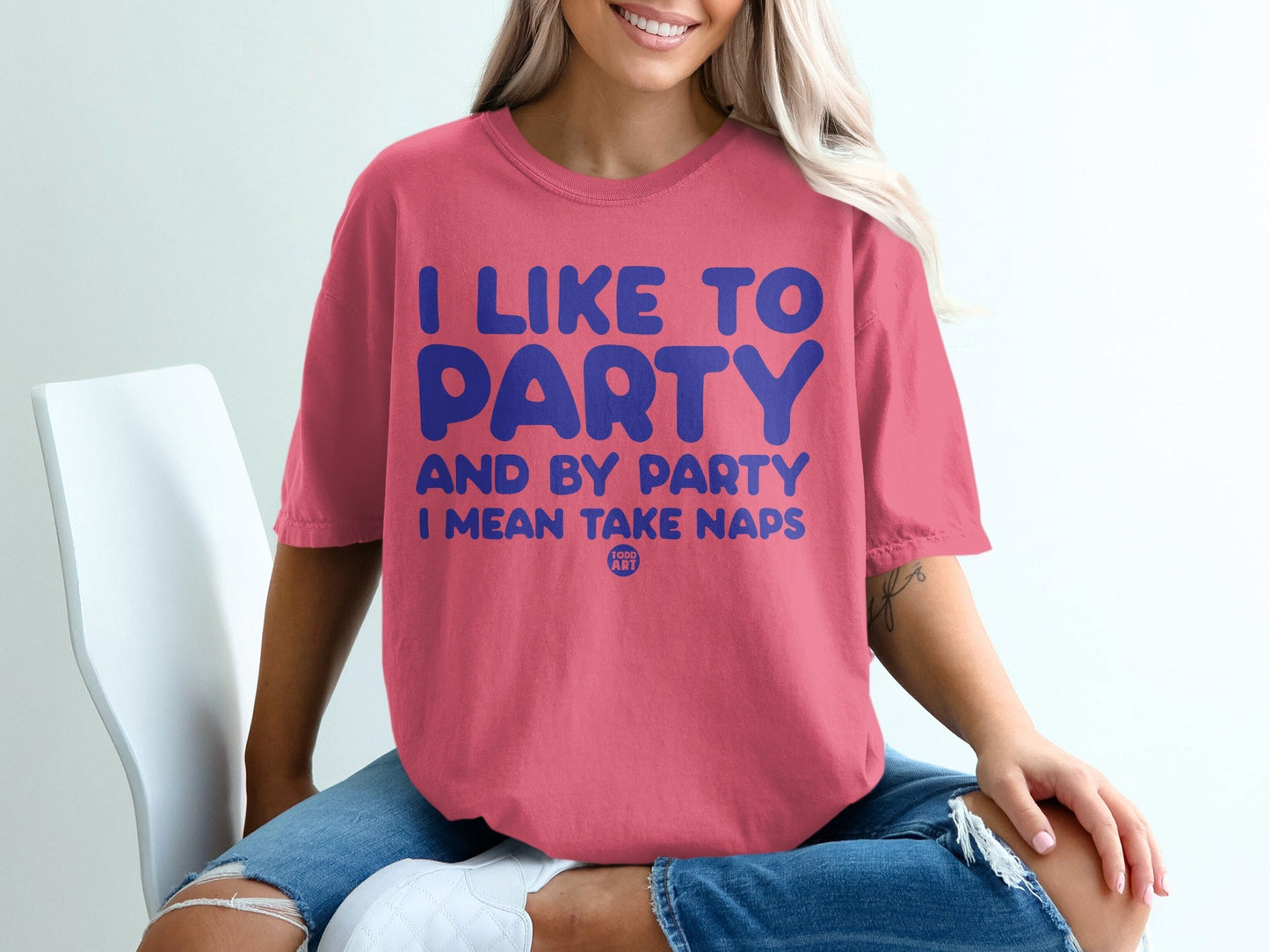 I Like To Party And By Party I Mean Take Naps Shirt
