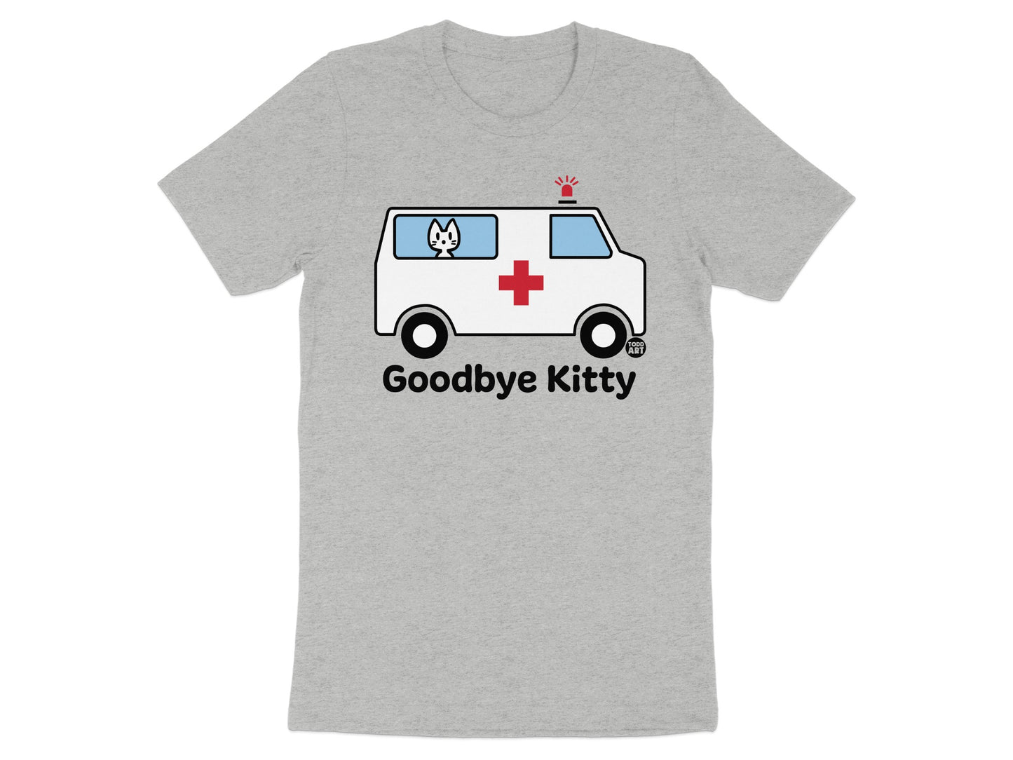 Goodbye Kitty Graphic T-Shirt Fun Novelty Wear