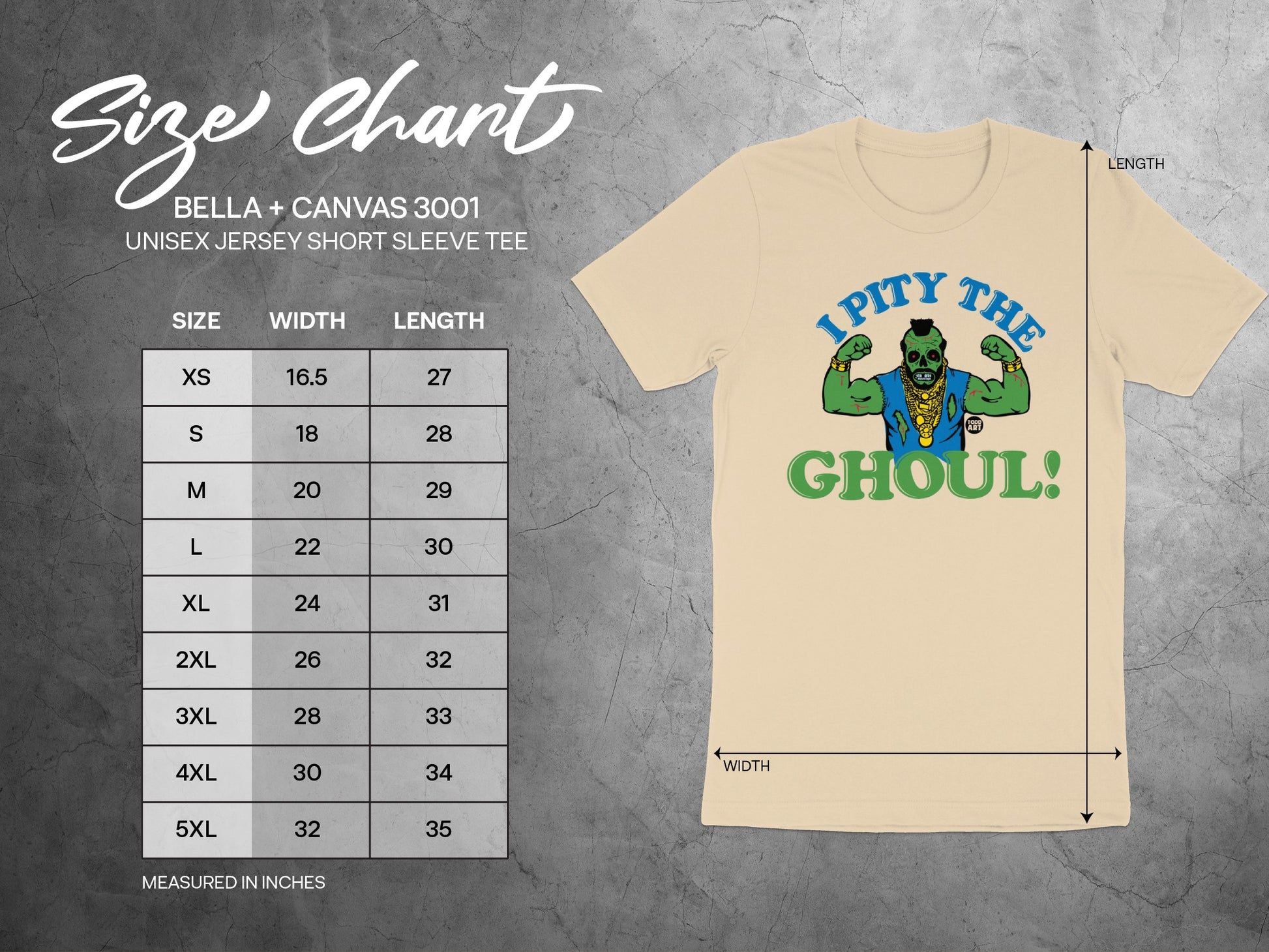 I Pity The Ghoul Graphic Tee Shirt