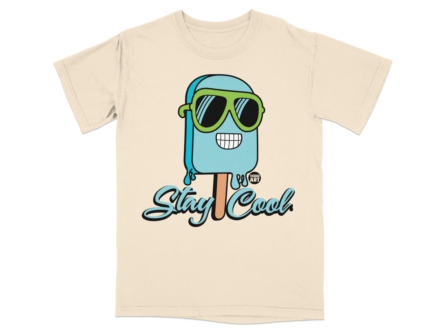 Stay Cool Popsicle with Sunglasses T-shirt