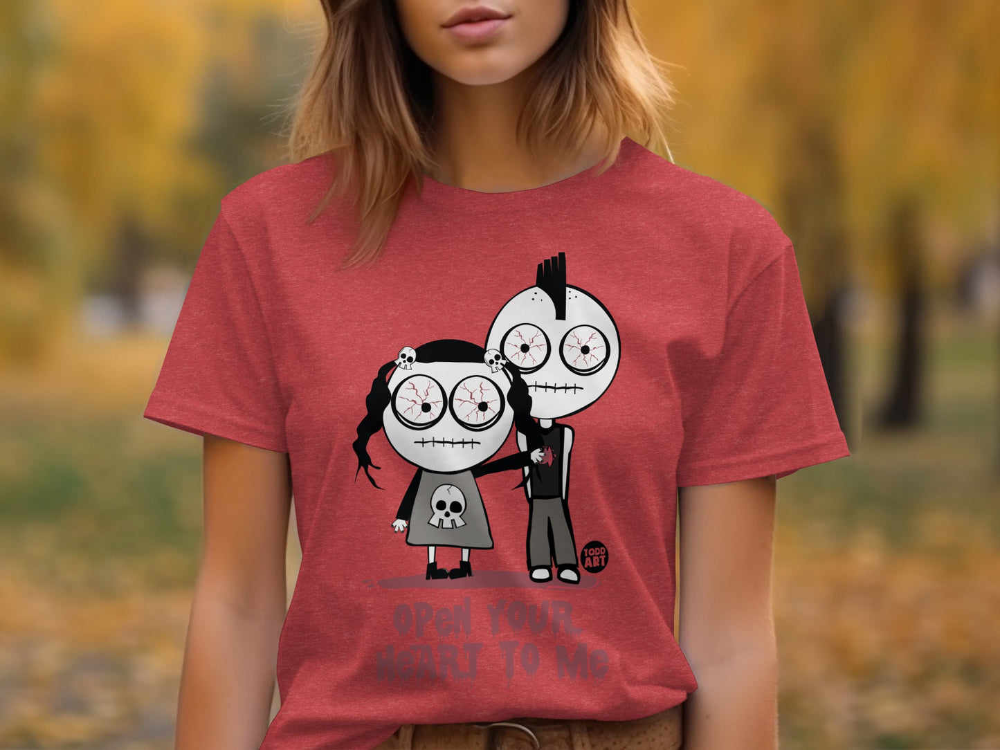 Open Your Heart to Me Graphic Tee