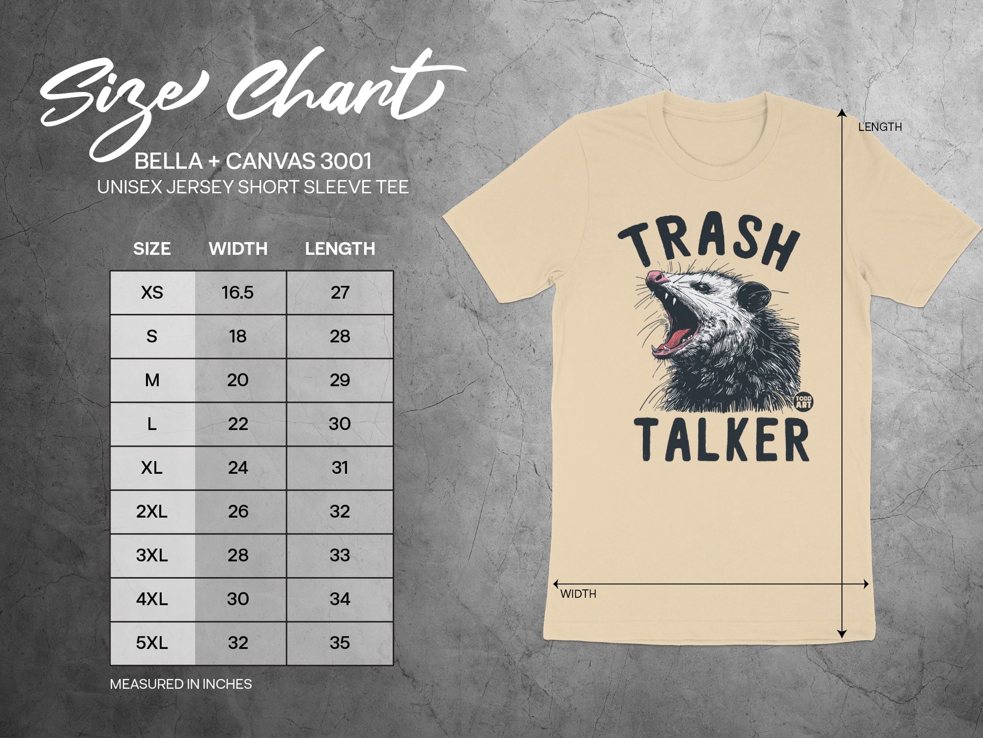Trash Talker Unisex Jersey Short Sleeve Tee
