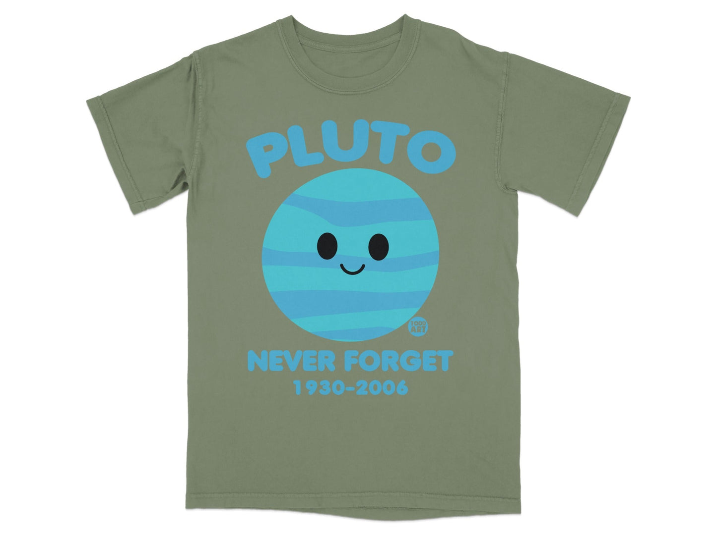 Pluto Never Forget 1930-2006 Graphic T-Shirt
