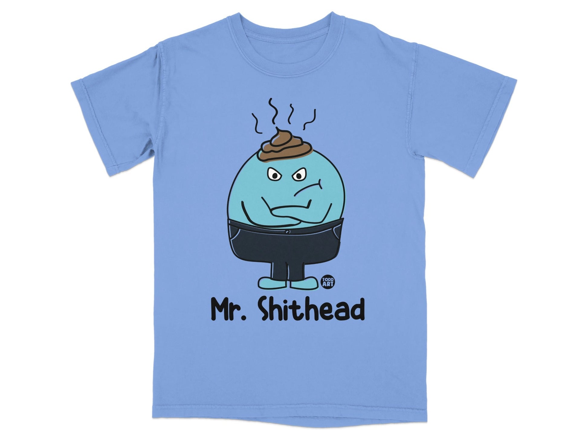 Mr. Shithead Cartoon Character Graphic T-Shirt