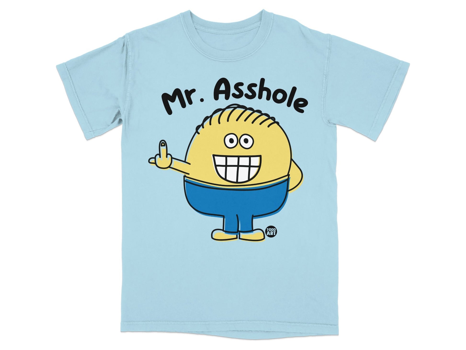 Mr. Asshole Cartoon Character Graphic Tee