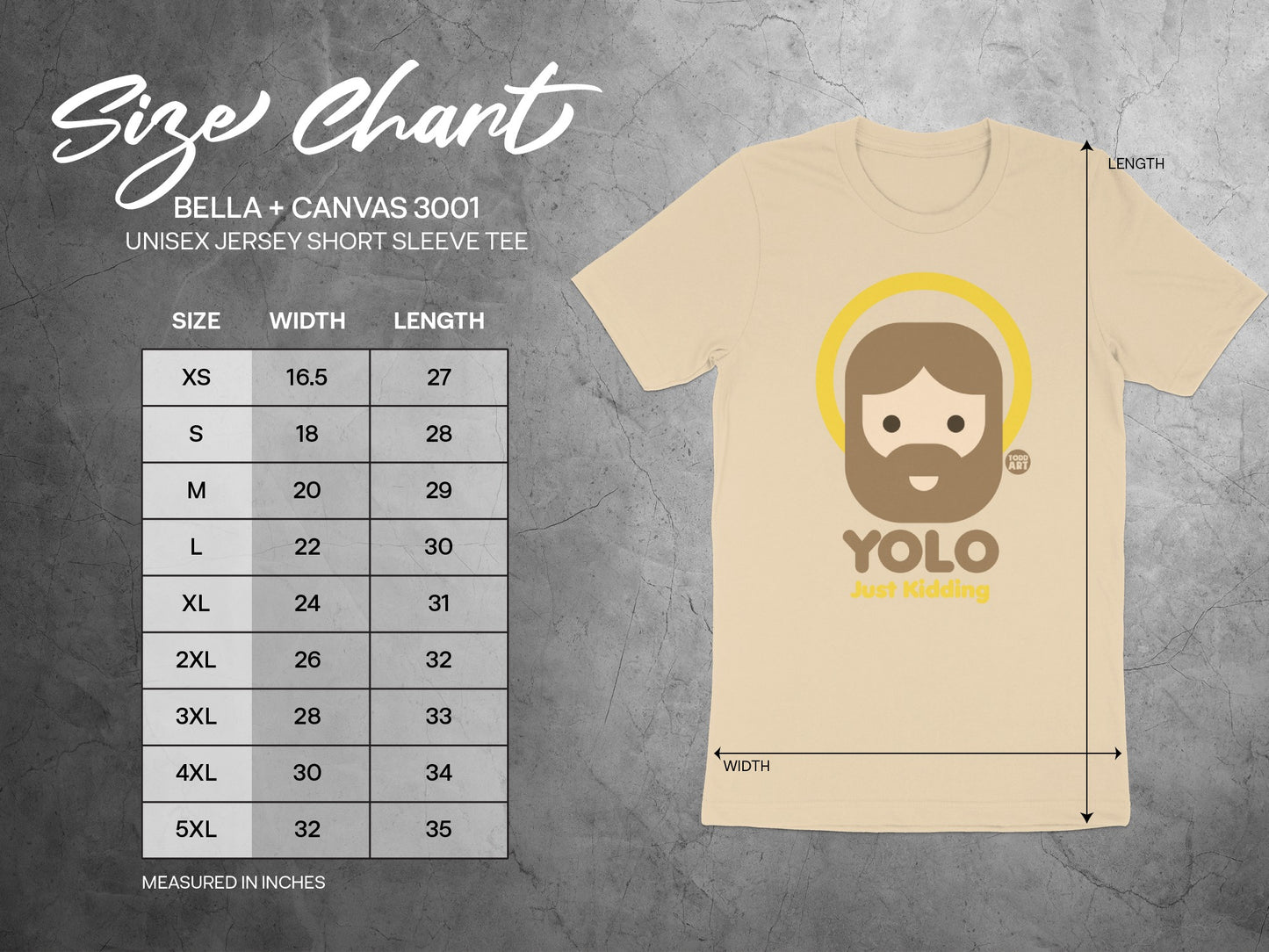 YOLO Just Kidding Unisex Jersey Short Sleeve Tee