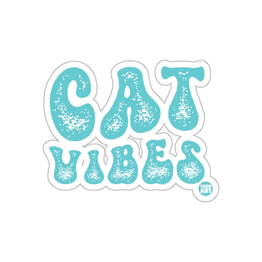 Cat Vibes Retro Todd Art Design Trendy Style sticker