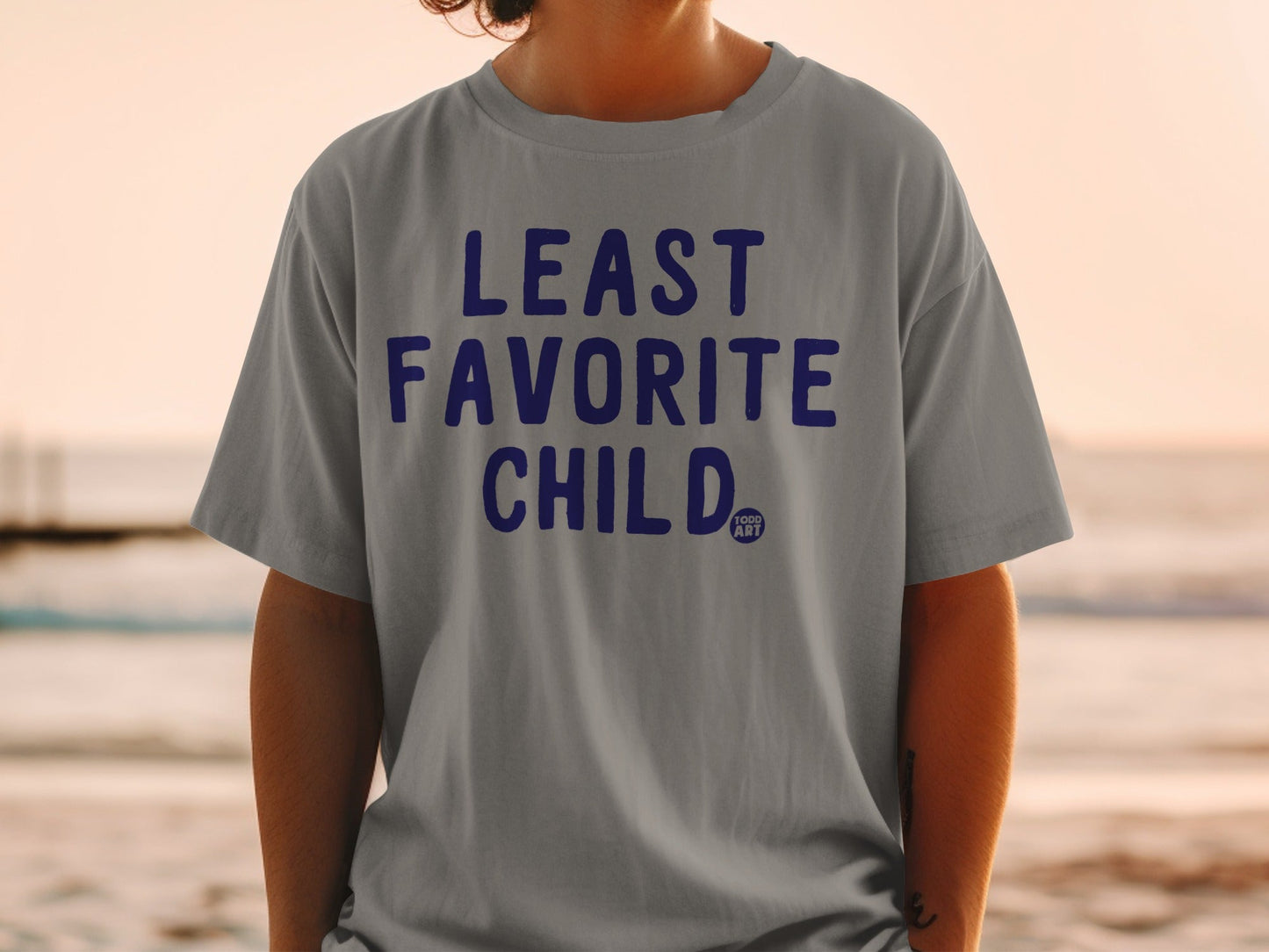 Least Favorite Child Todd Art T-shirt