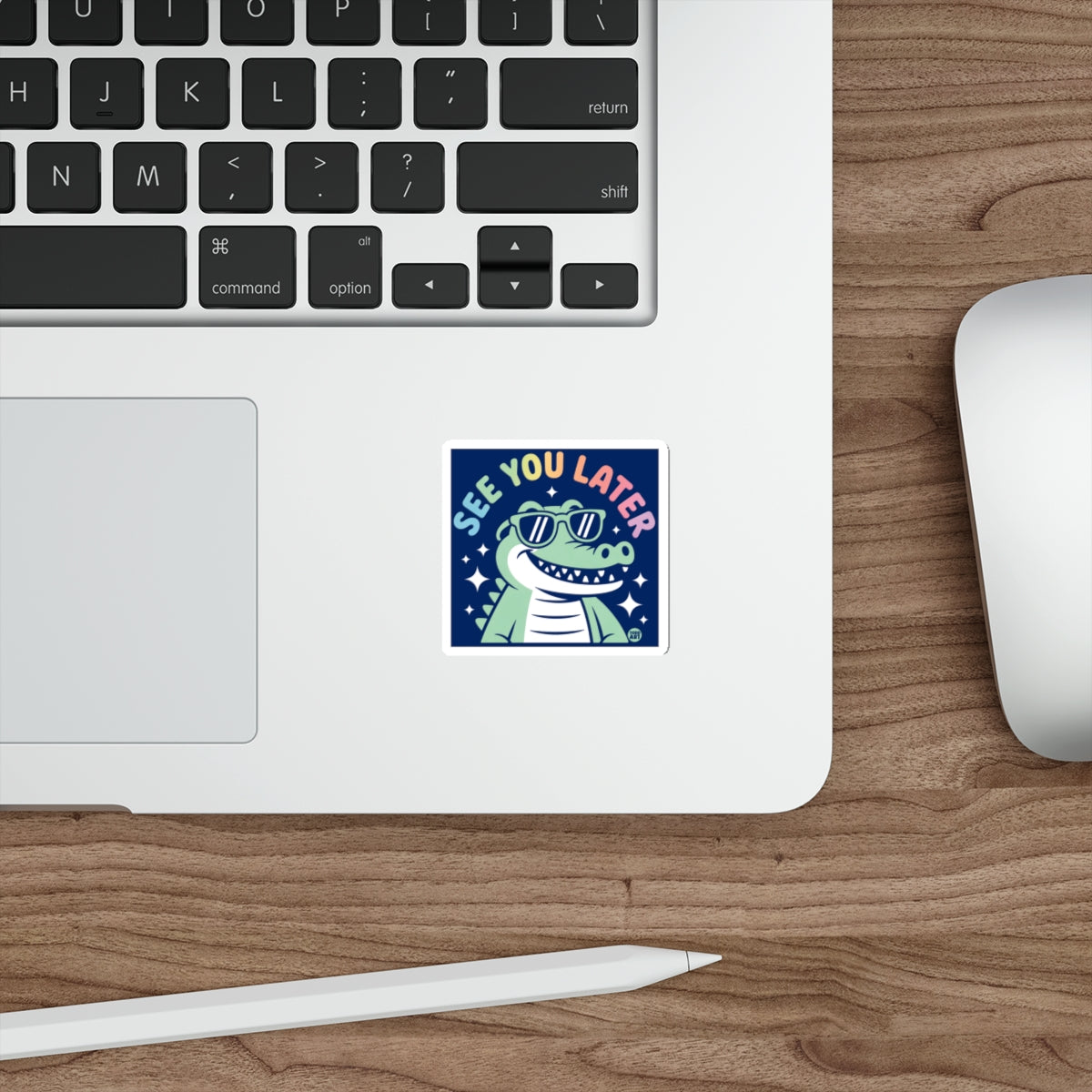 Happy Alligator See You Later Cool Sticker 