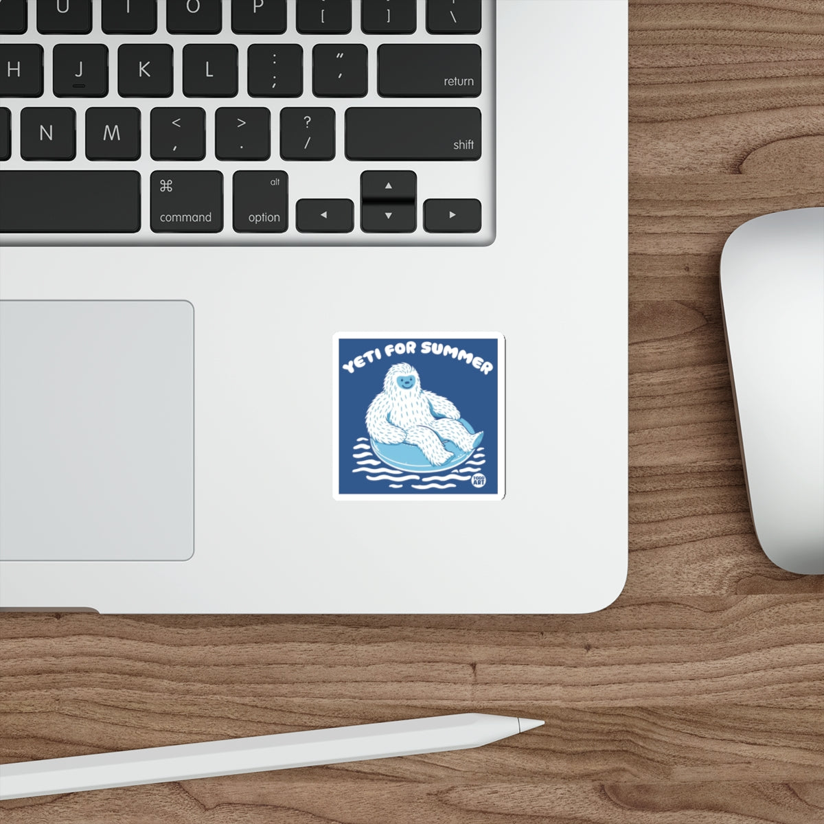 Yeti for Summer Sticker for Laptops and Notebooks