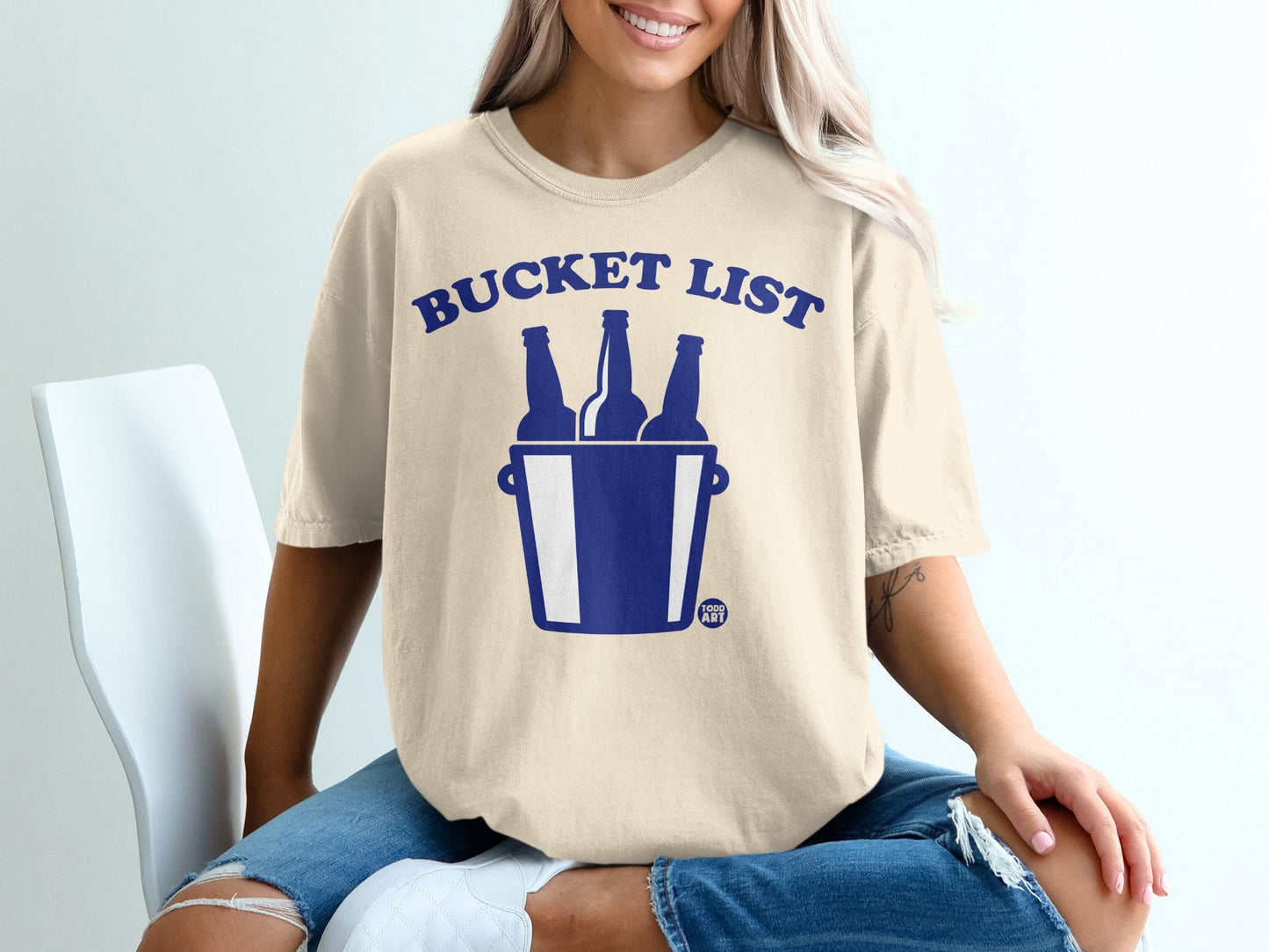 Bucket List Graphic T-Shirt Casual Wear