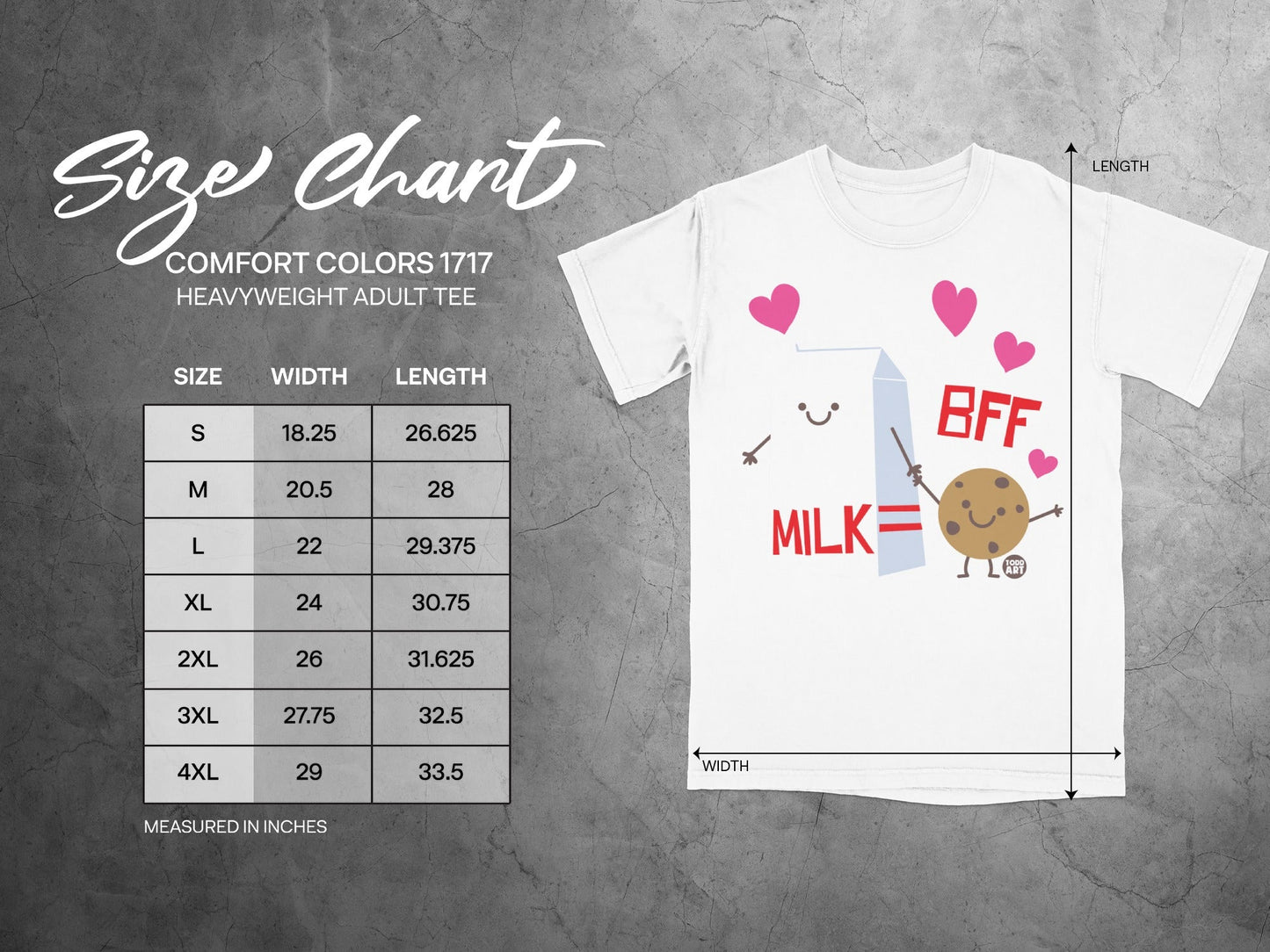 Milk and Cookie Best Friends Forever T-Shirt