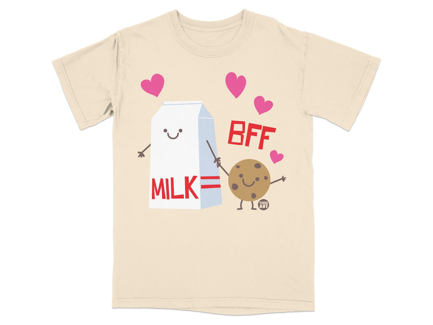 Milk and Cookie BFF Best Friends Forever T-Shirt