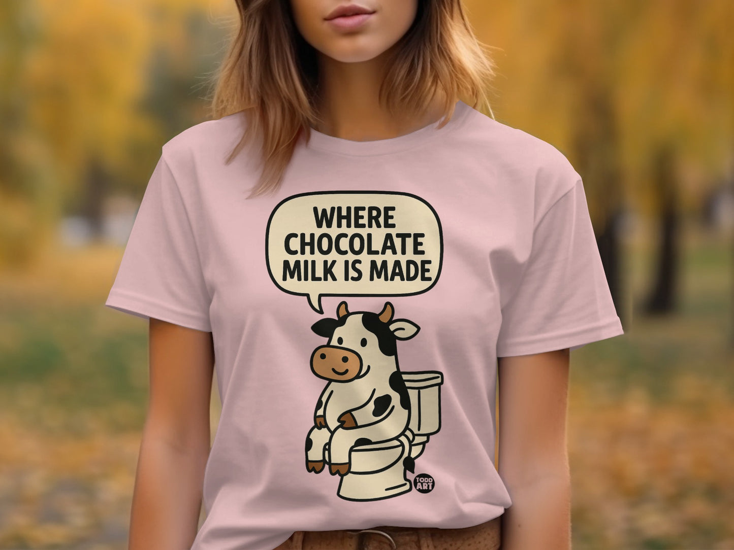 Funny Where Chocolate Milk Is Made Shirt Product