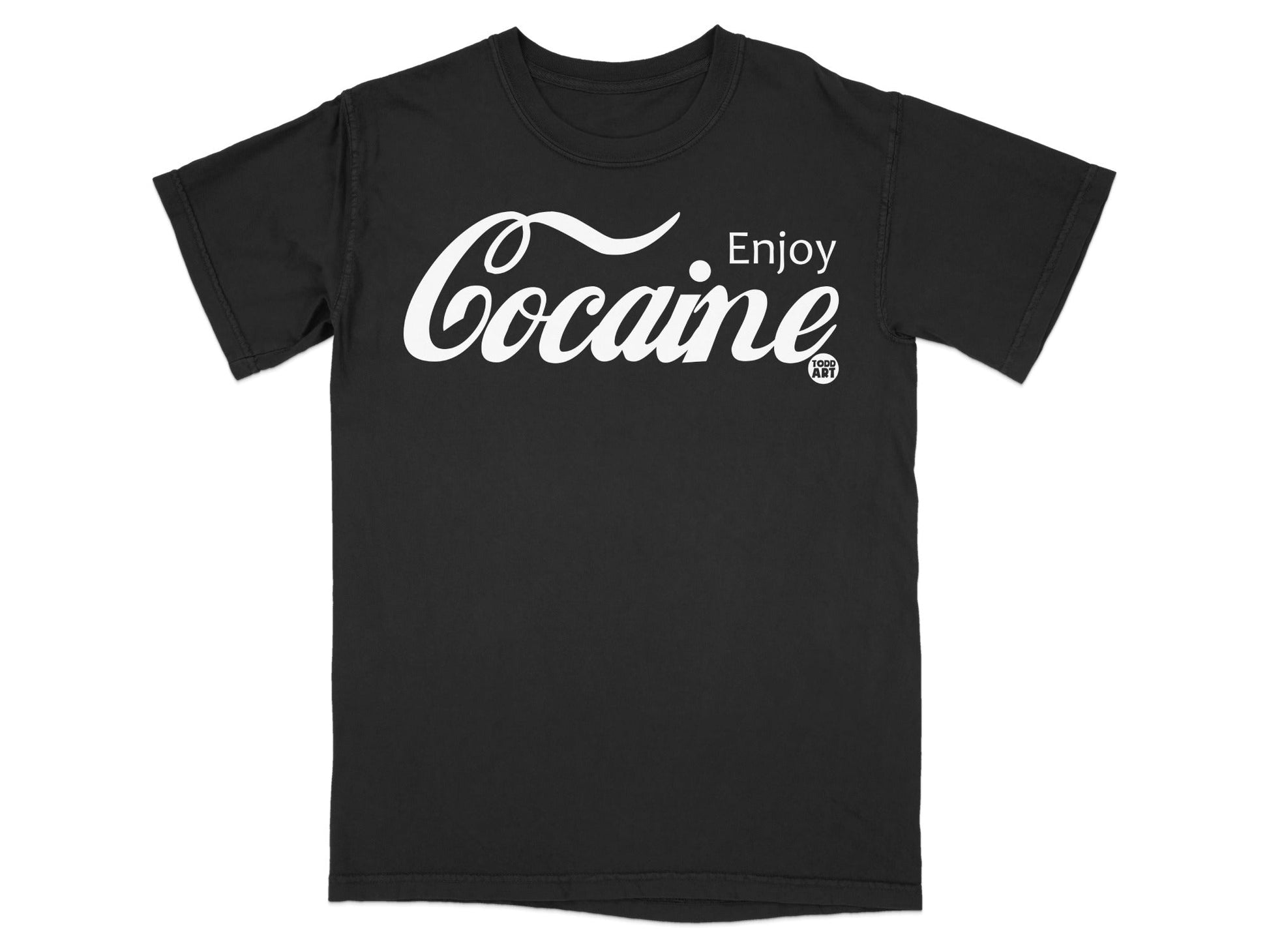 Enjoy Cocaine Design Casual Wear Shirt
