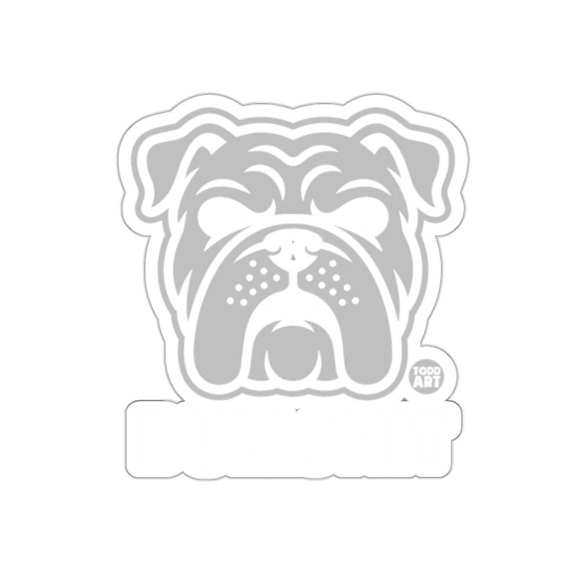 Grumpy Bulldog Design Todd Art Bullshit product