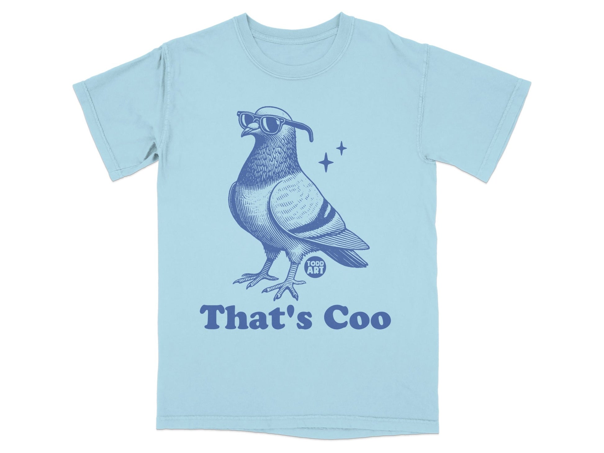 Pigeon With Sunglasses That's Coo Graphic T-Shirt