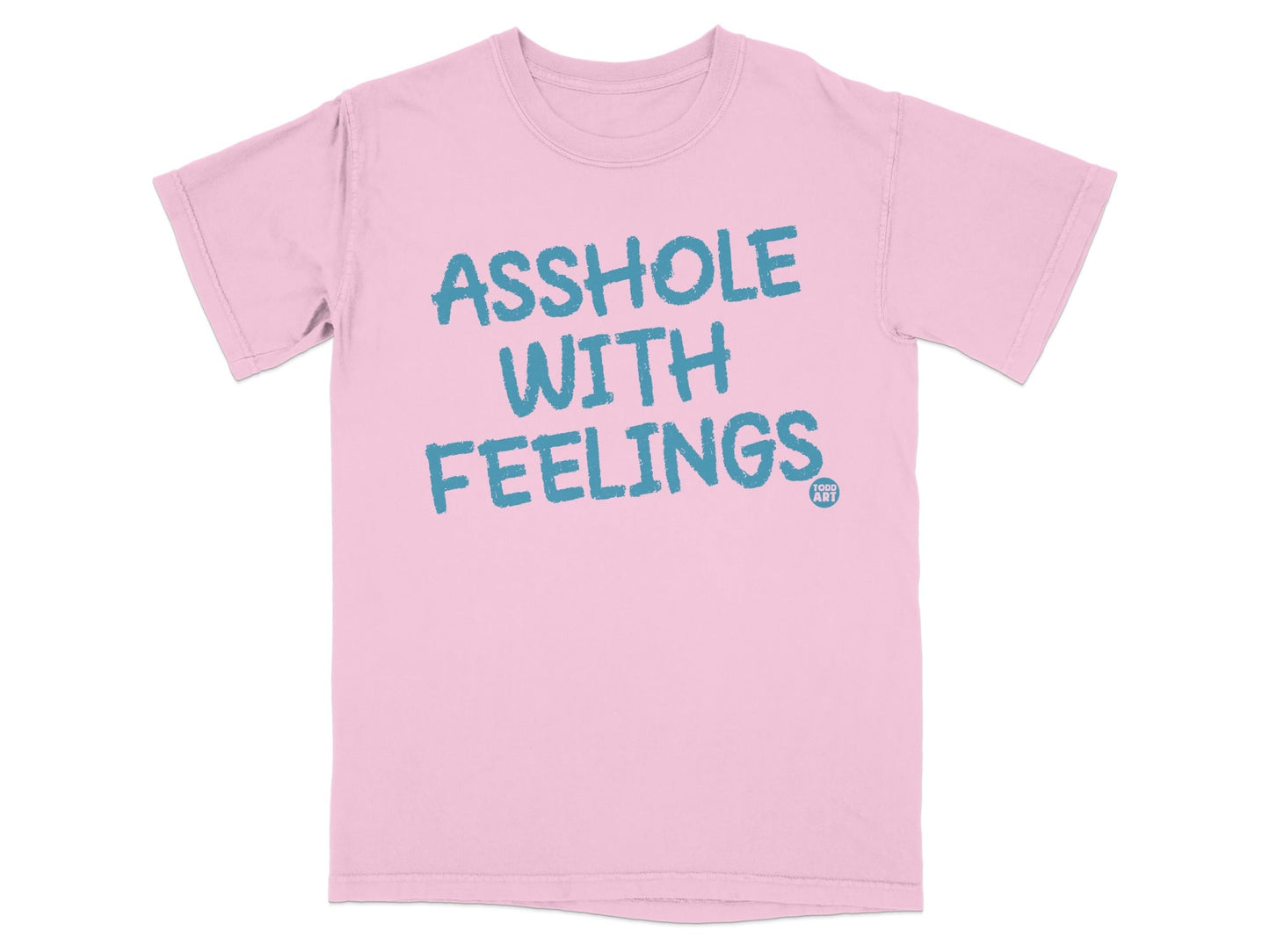 Asshole With Feelings Todd Art Graphic Tee