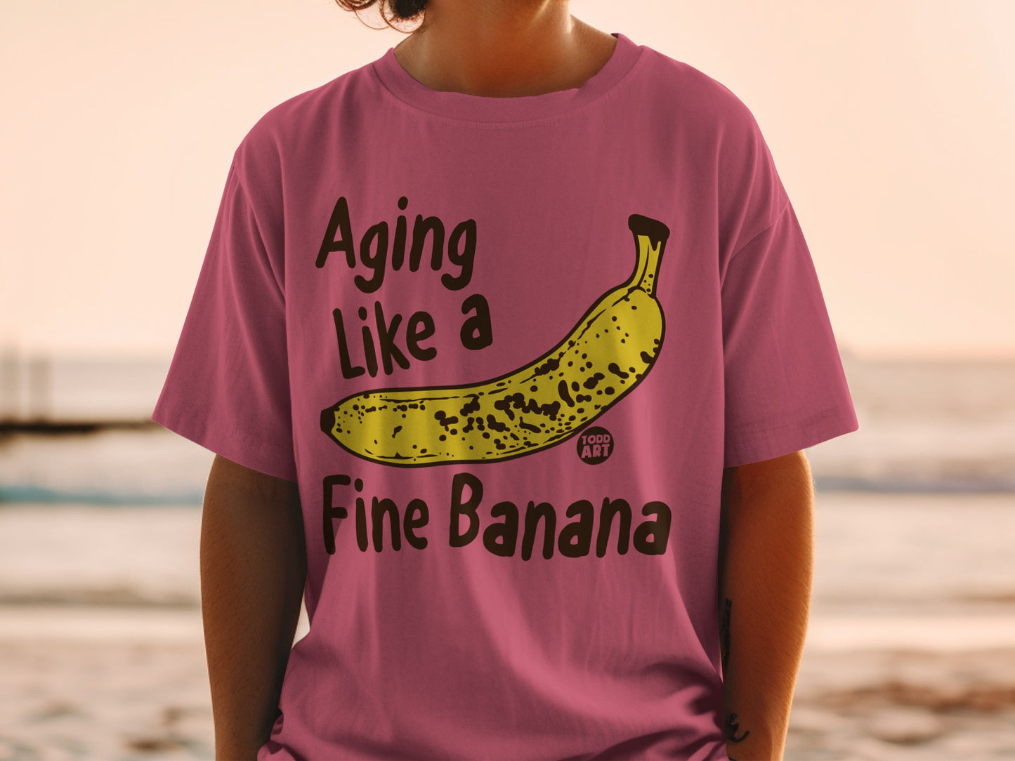Aging Like a Fine Banana Funny Statement product type