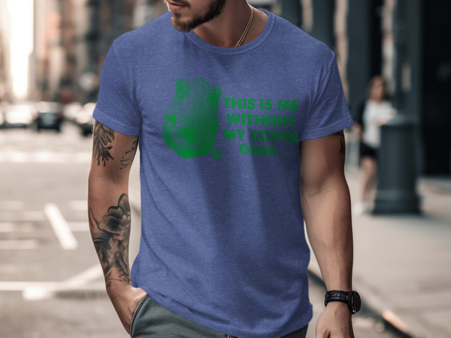This Is Me Without My Coffee Grrr T-Shirt product
