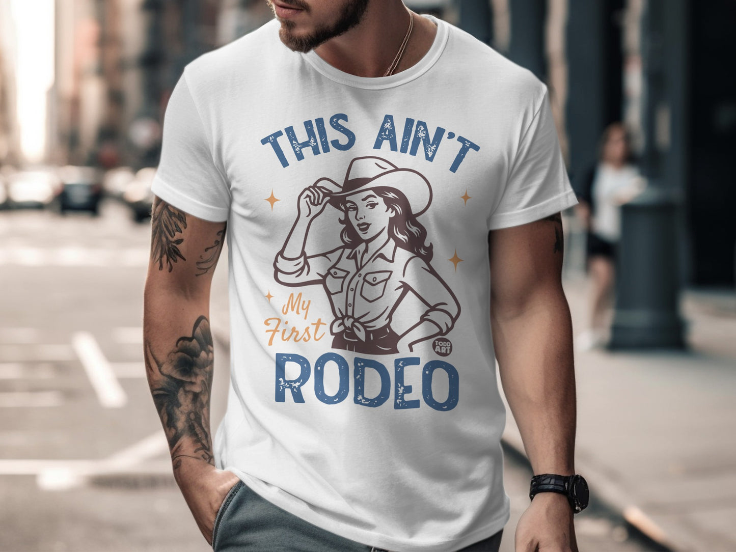 This Ain't My First Rodeo Graphic Tee Shirt