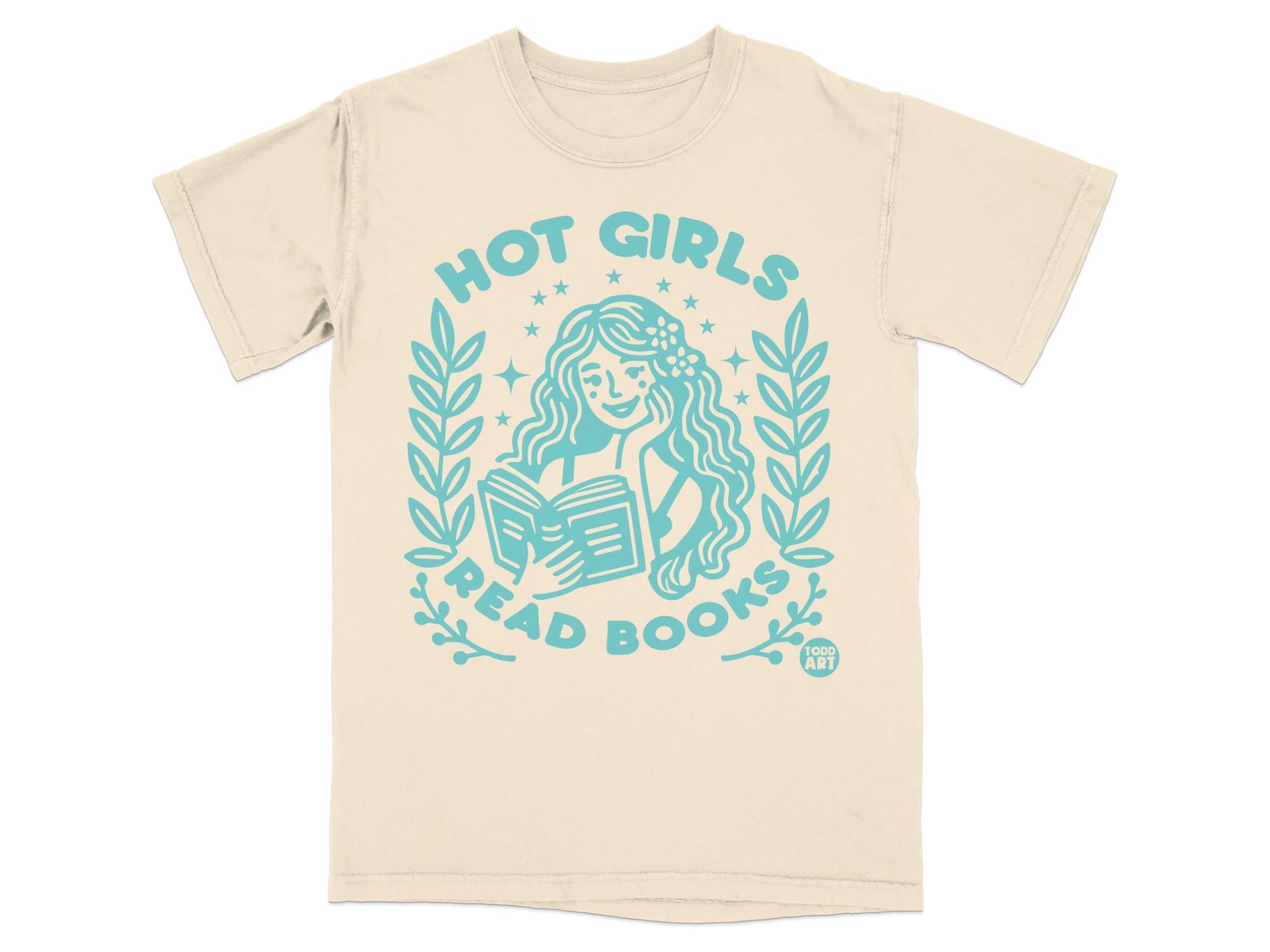 Hot Girls Read Books Graphic Tee for Book Lovers