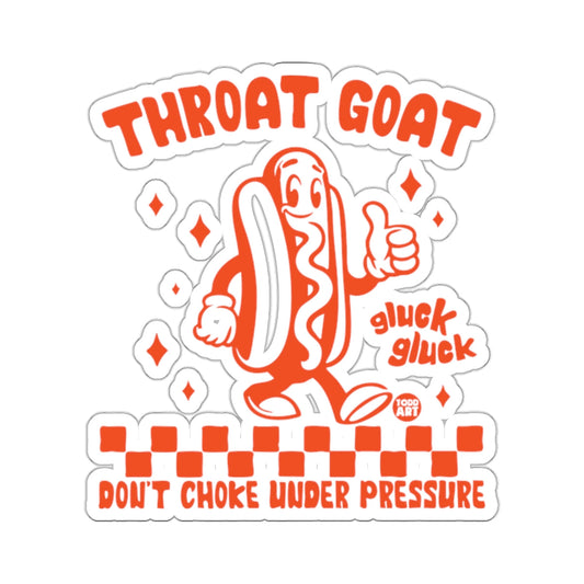 Throat Goat Hot Dog Gluck Under Pressure Funny 