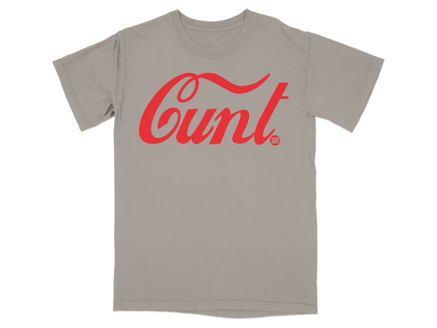 Controversial Typography Graphic T-Shirt