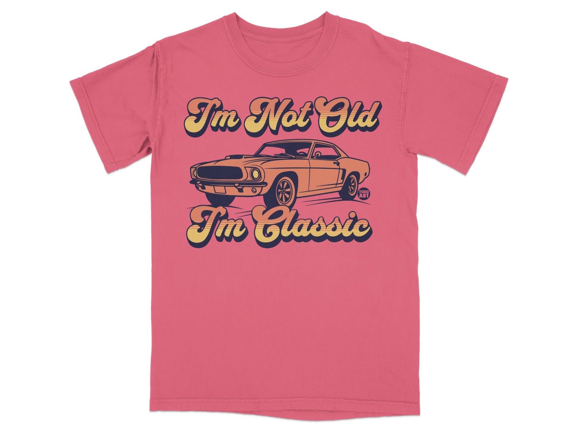 I'm Not Old I'm Classic Car Graphic T-Shirt