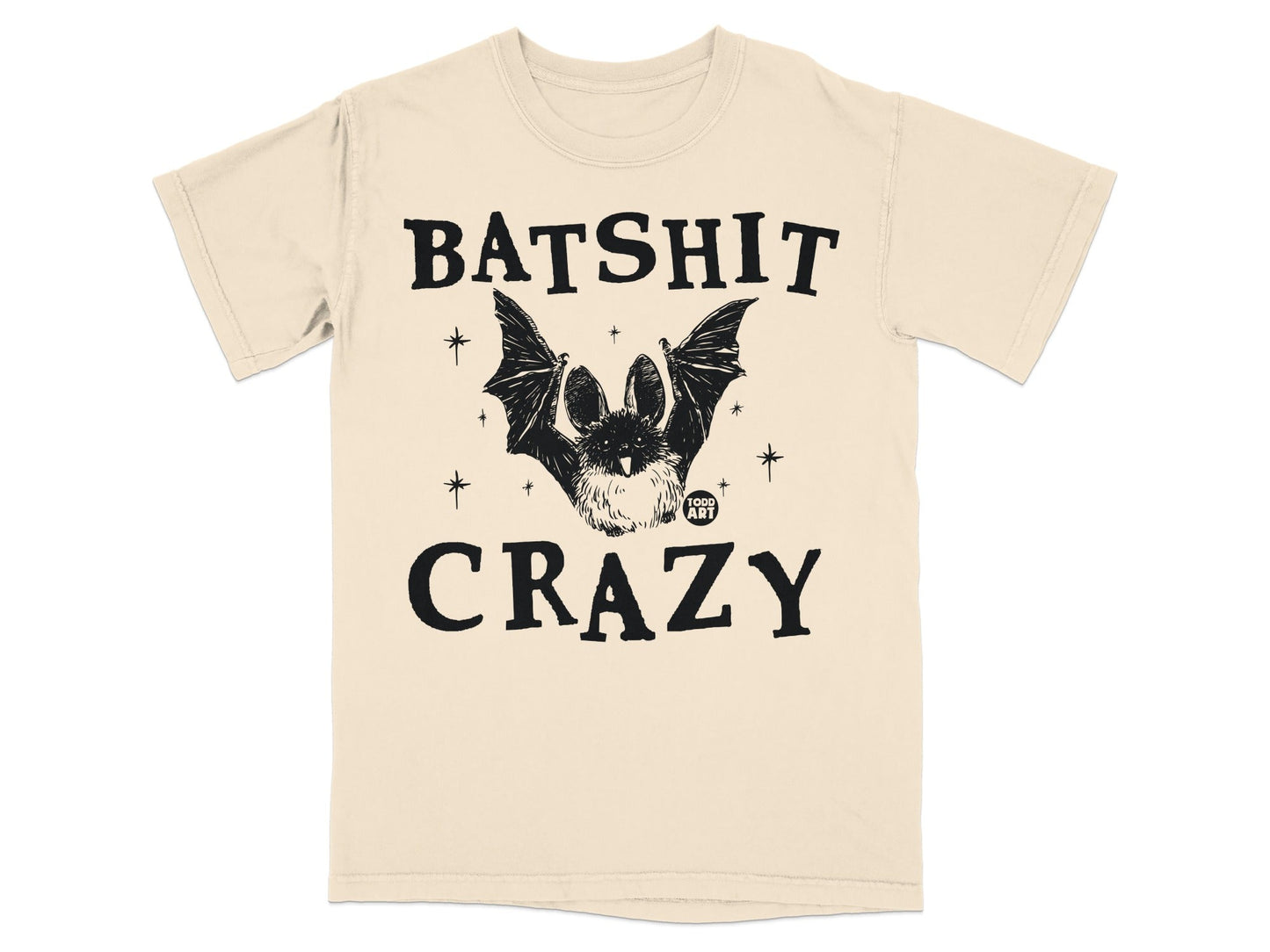 Batshit Crazy Graphic Funny Bat Design T-Shirt