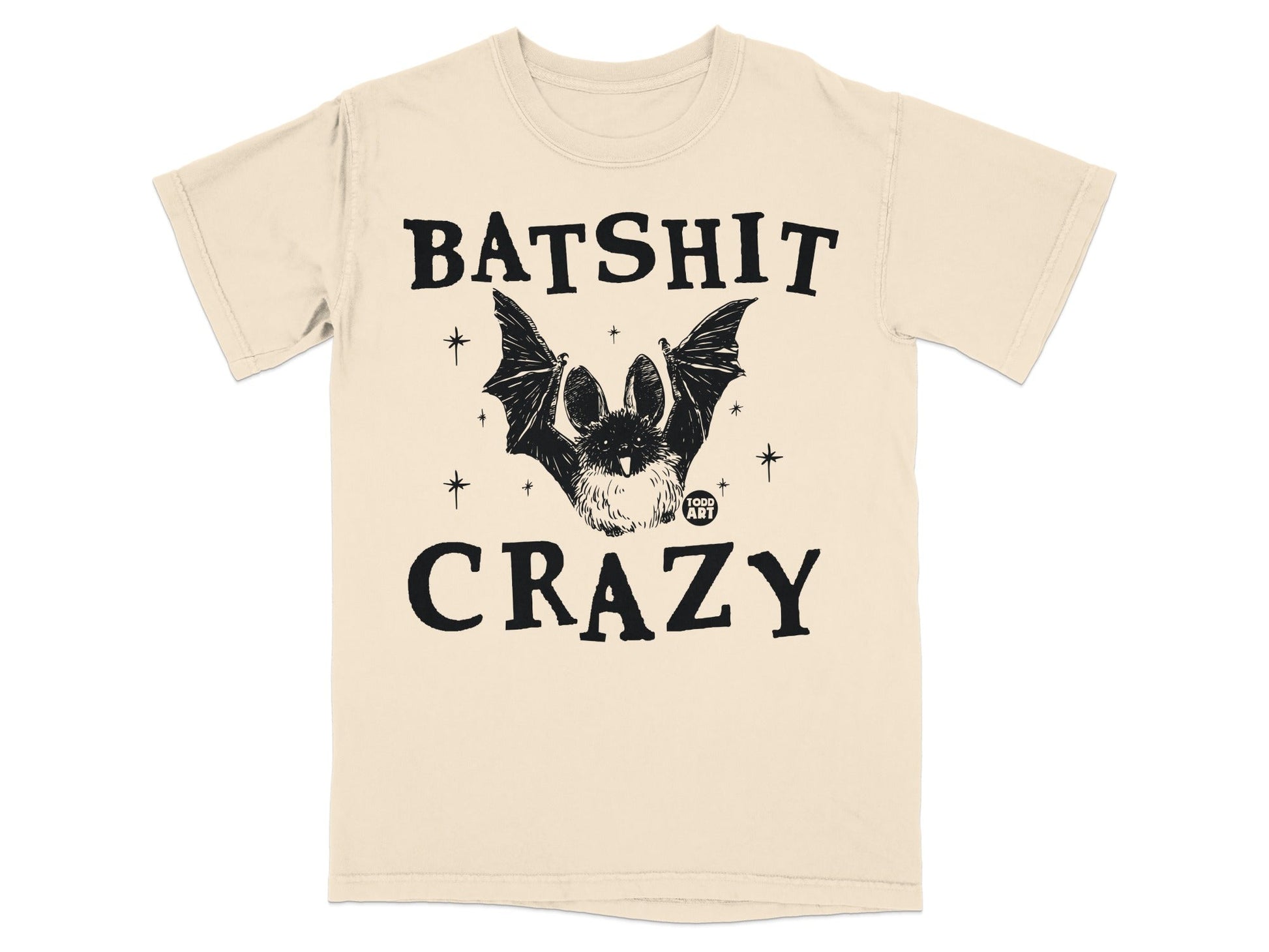 Batshit Crazy Graphic Funny Bat Design T-Shirt