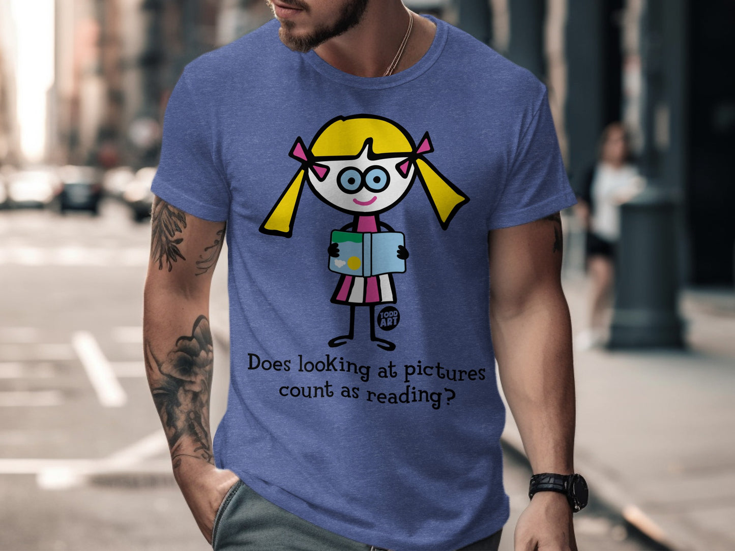 Does looking at pictures count as reading product