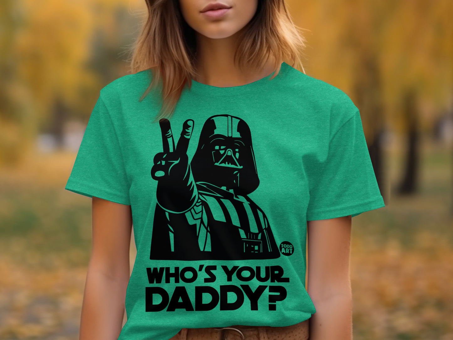 Who's Your Daddy Darth Vader Graphic T-Shirt Product